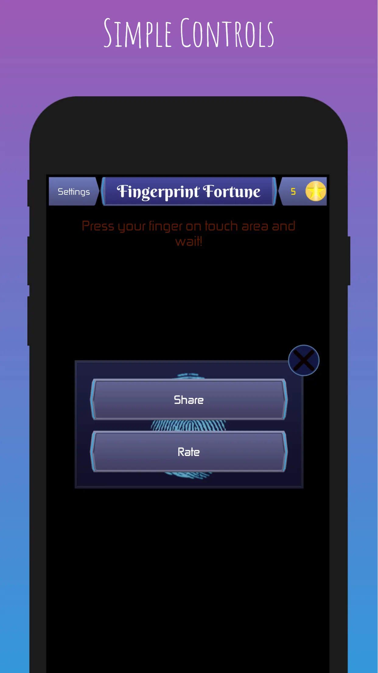 FingerPrint Scanner - Horoscop | Indus Appstore | Screenshot