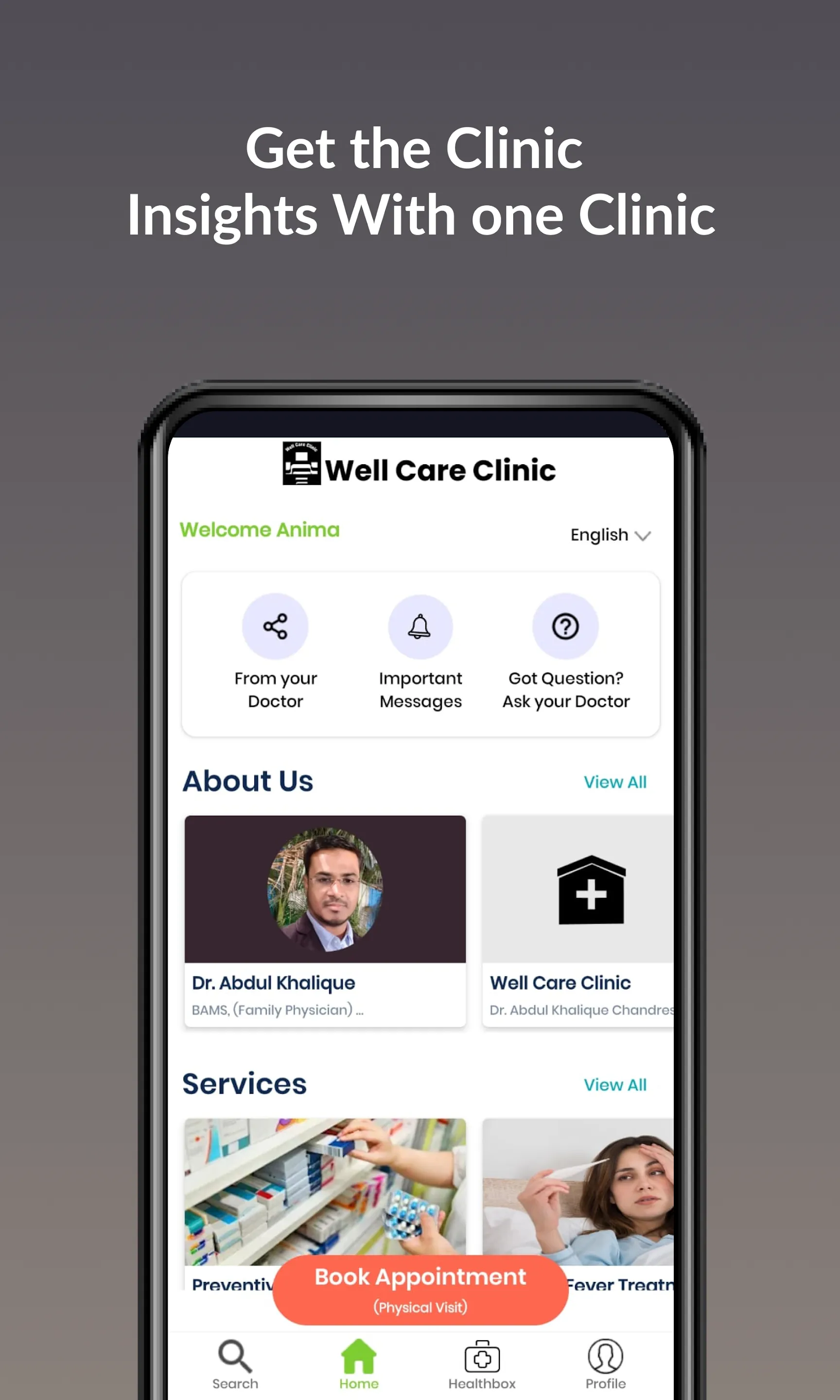 Well Care Clinic | Indus Appstore | Screenshot