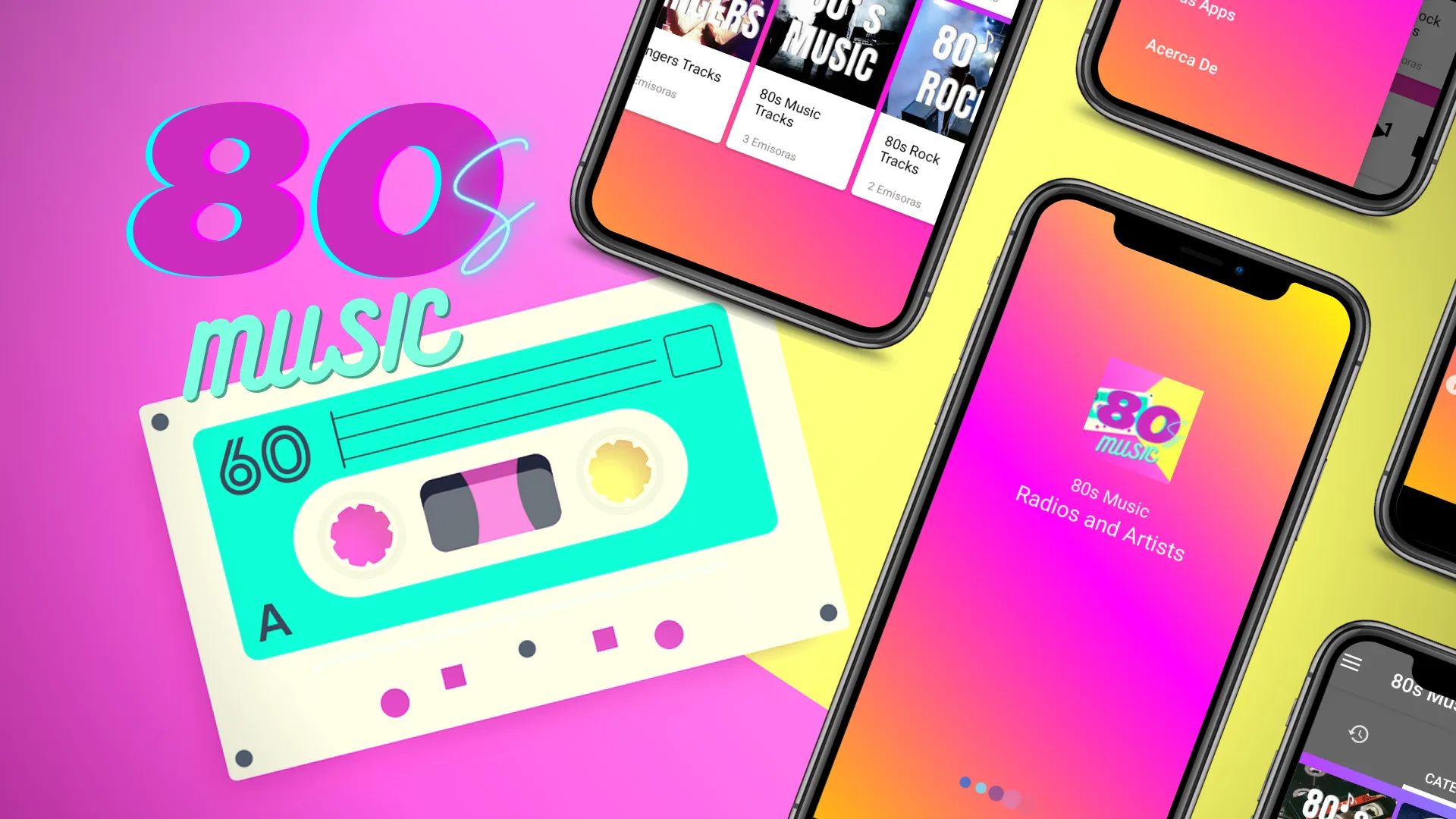 80s Music Hits Songs Radios | Indus Appstore | Screenshot