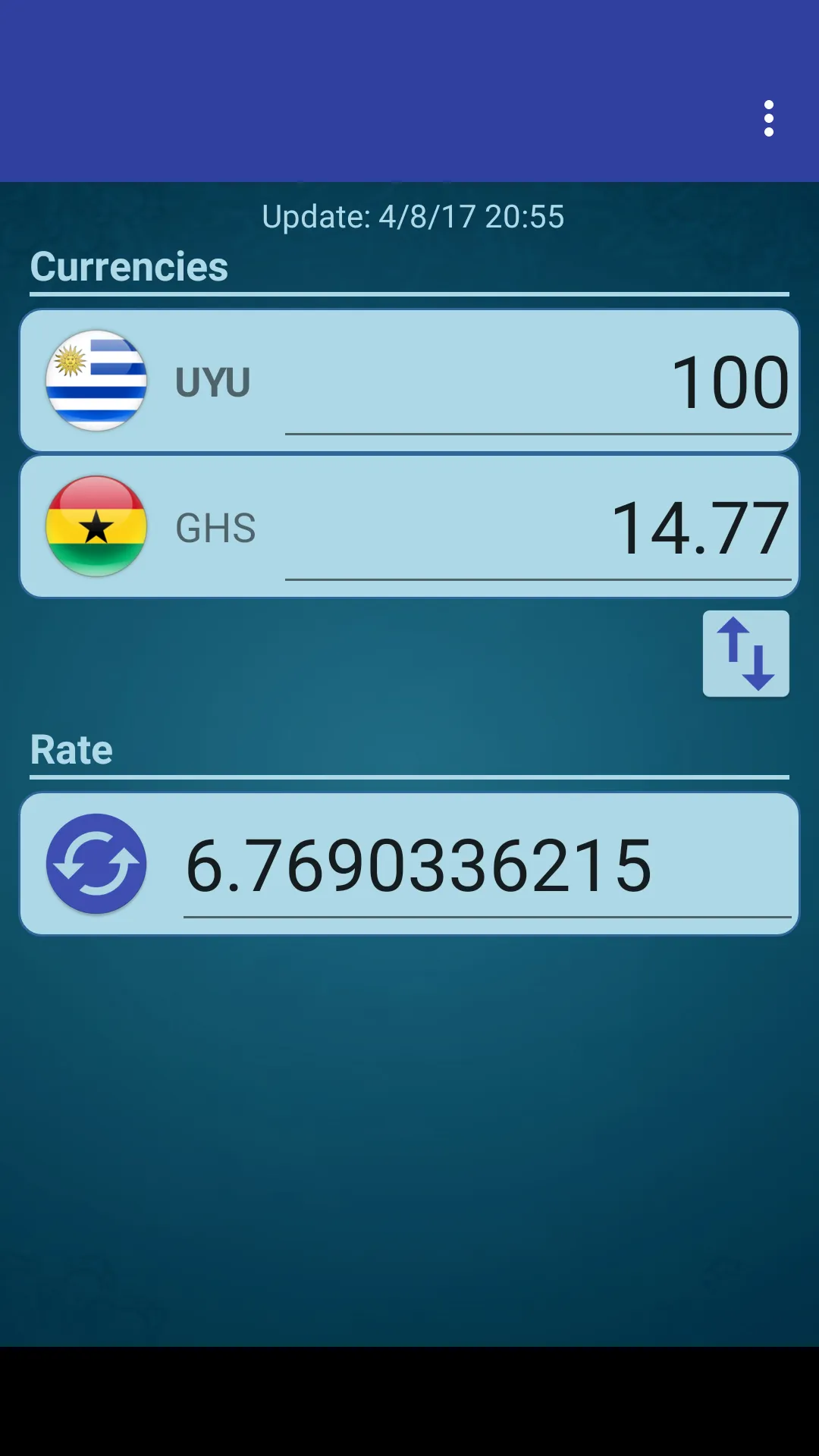 UYU Peso x Ghanaian Cedi | Indus Appstore | Screenshot