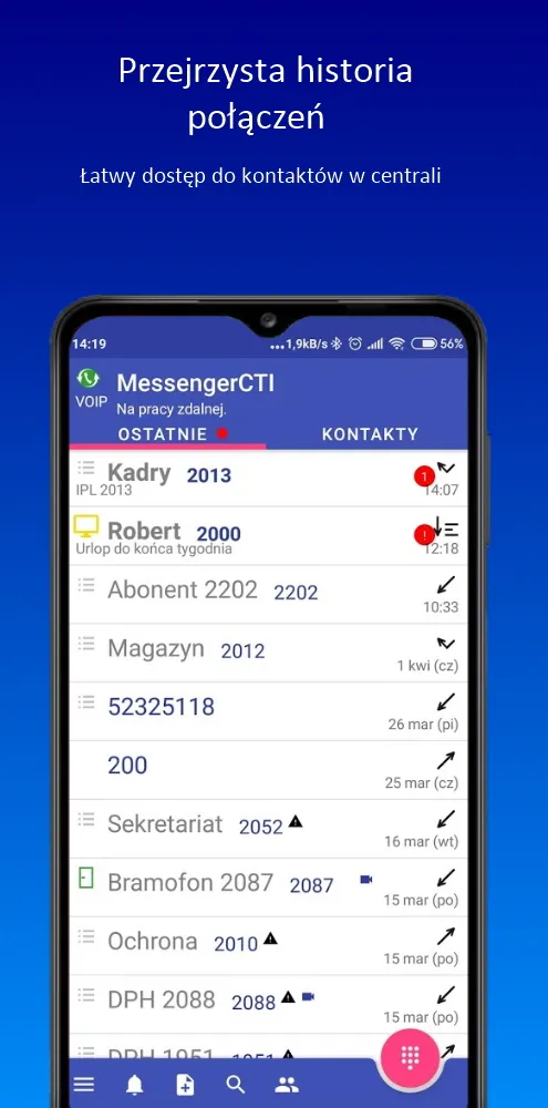 MessengerCTI | Indus Appstore | Screenshot