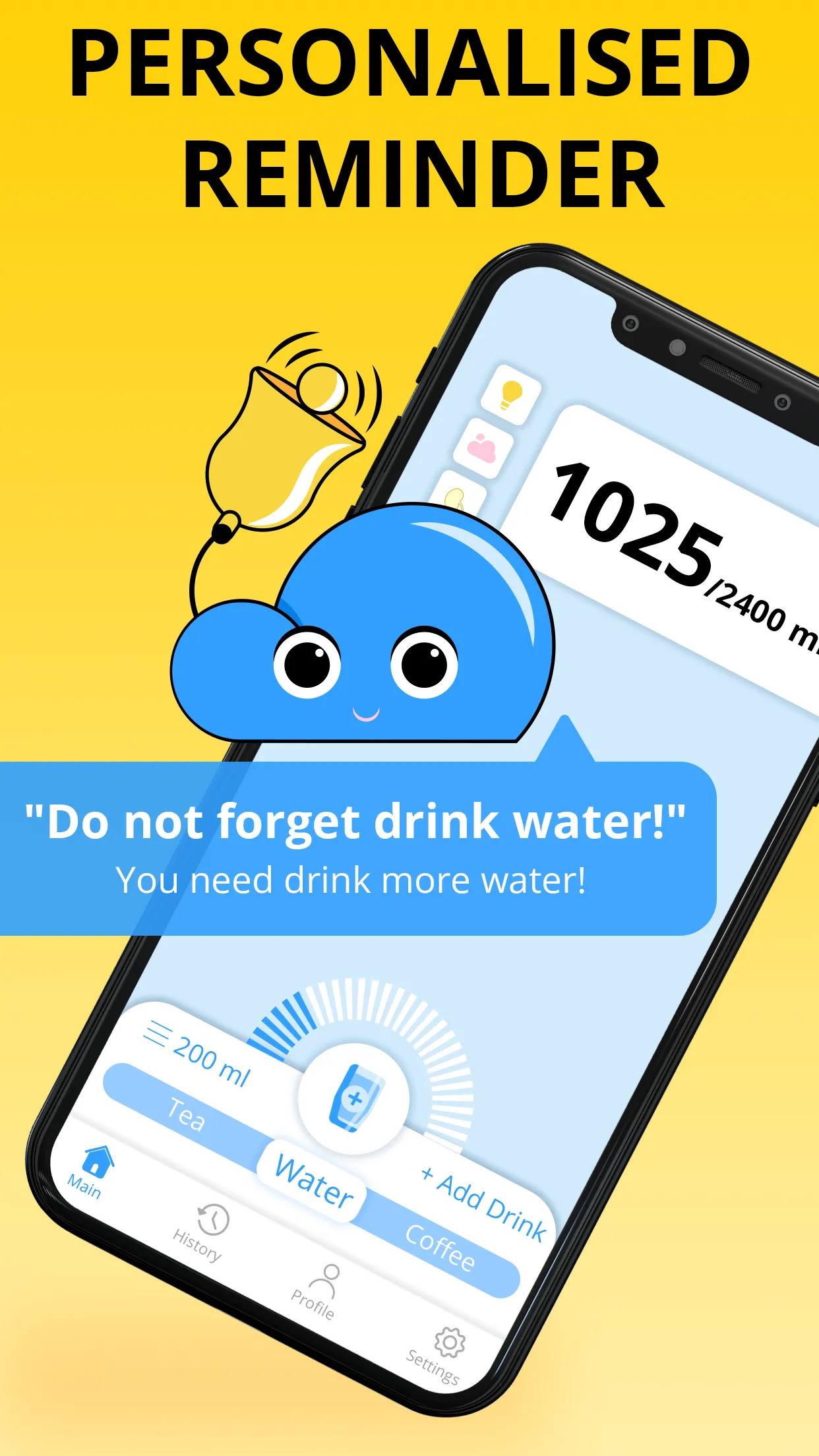 Water Reminder-Water Tracker | Indus Appstore | Screenshot