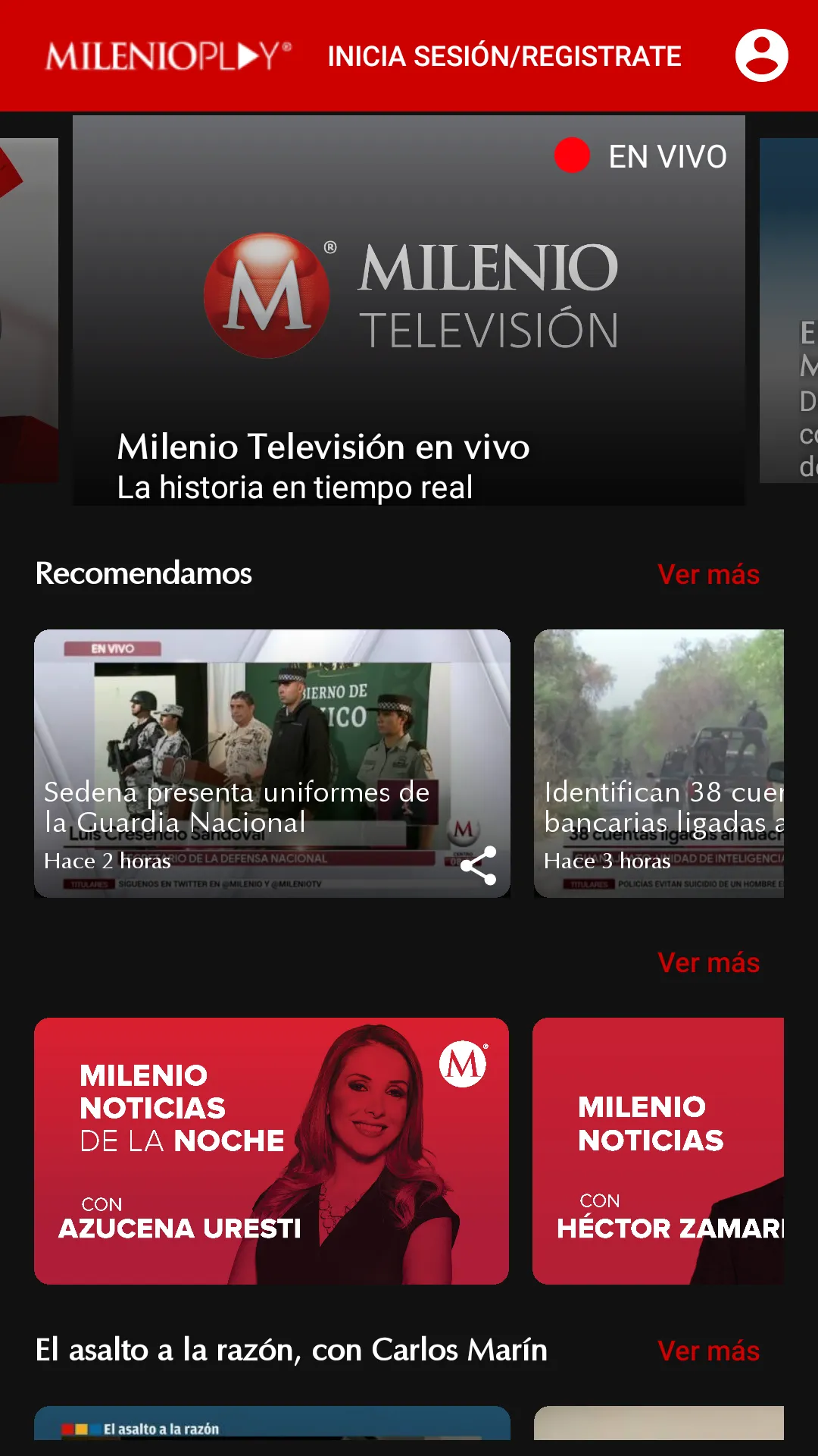 Milenio Play | Indus Appstore | Screenshot