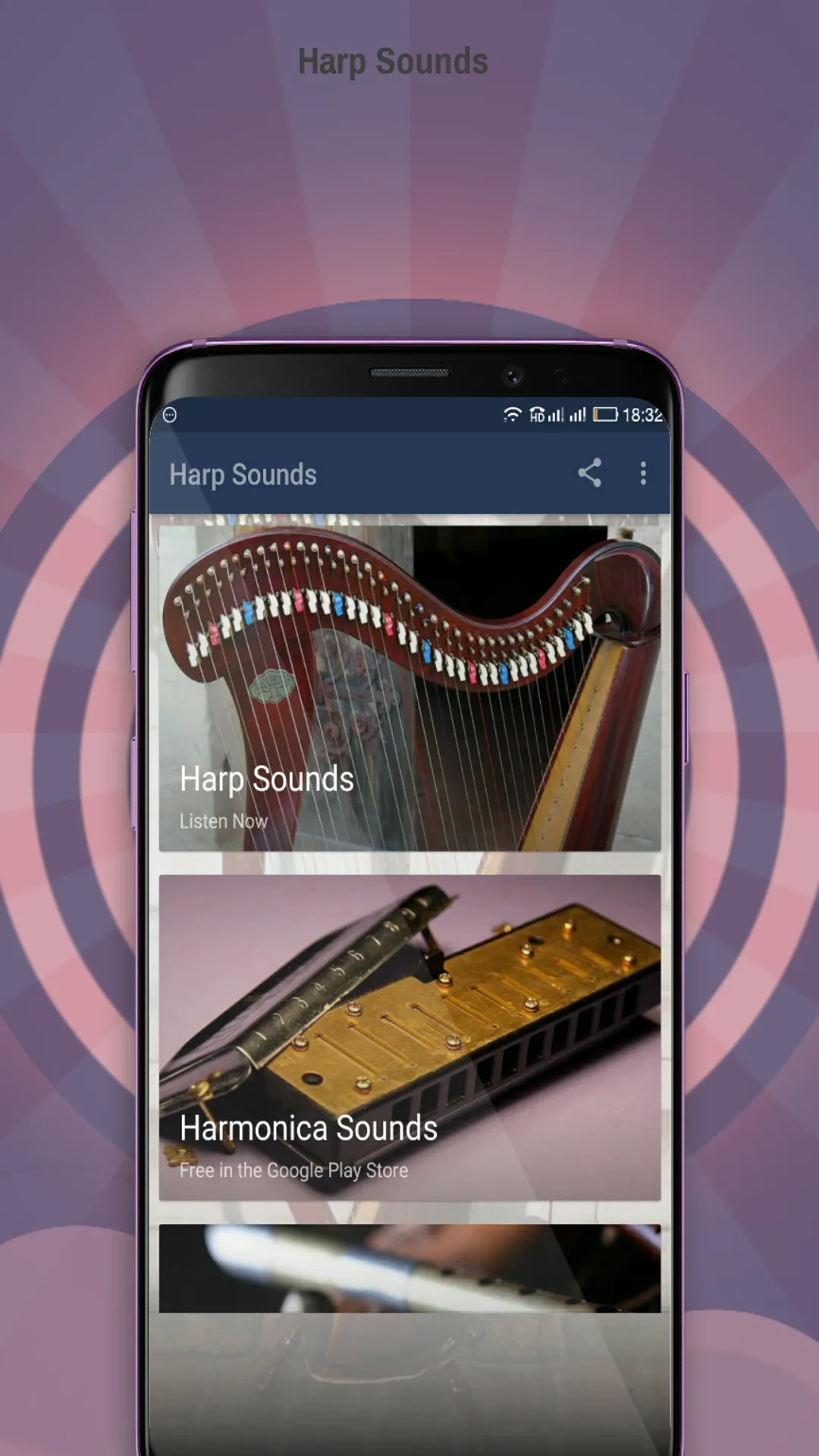 Harp Sounds | Indus Appstore | Screenshot