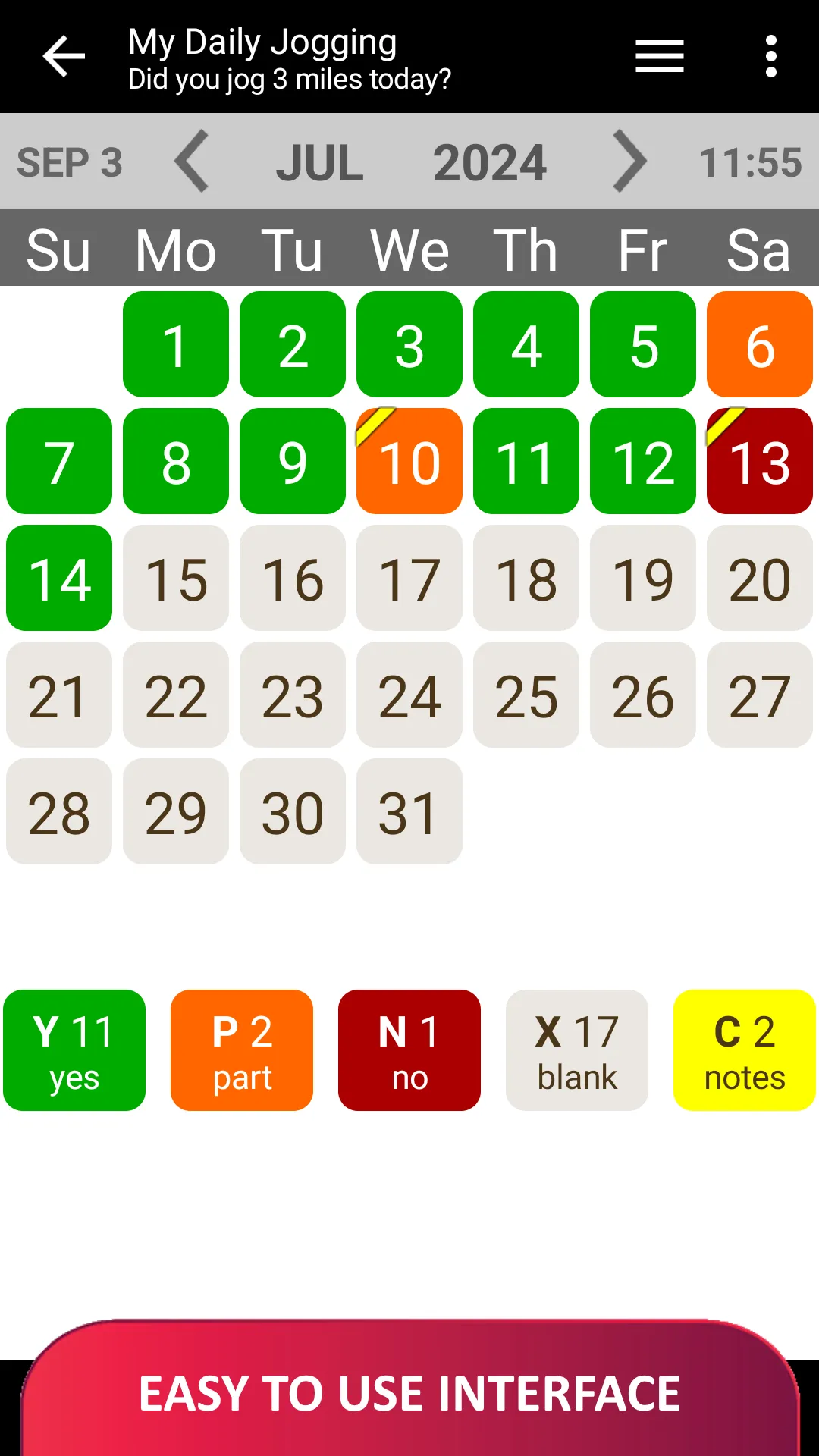 Habit Calendar: Habits Tracker | Indus Appstore | Screenshot