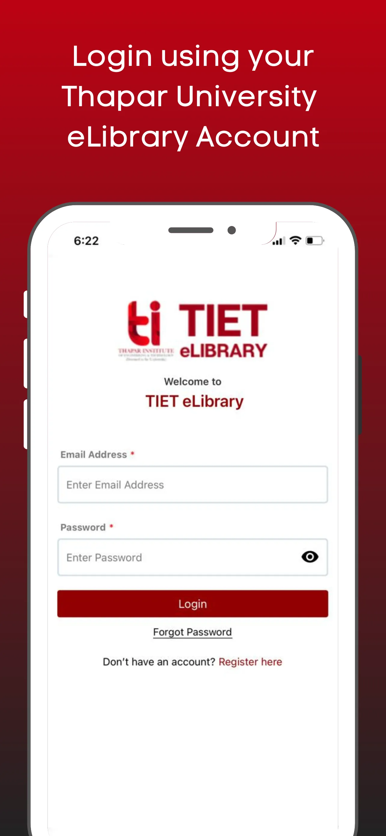 TIET eLibrary | Indus Appstore | Screenshot