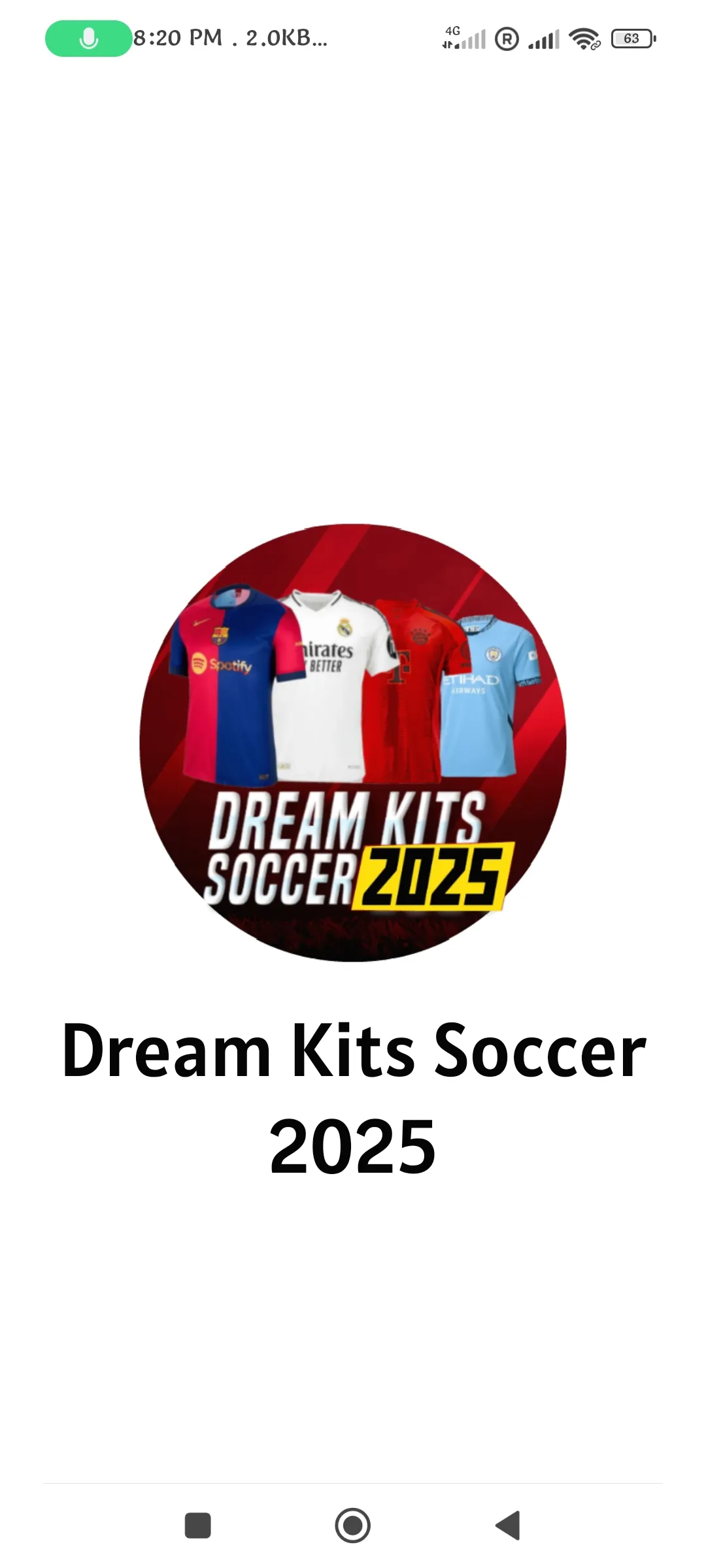 Dream Kits Soccer 2025 | Indus Appstore | Screenshot
