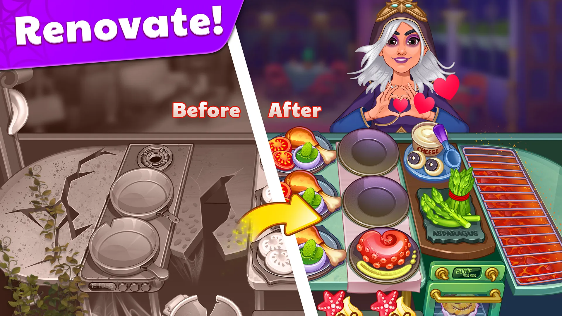 Halloween Fever Cooking Games | Indus Appstore | Screenshot