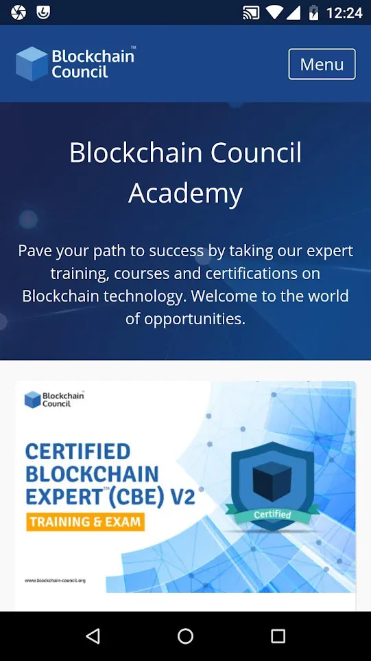 Blockchain Council Academy | Indus Appstore | Screenshot