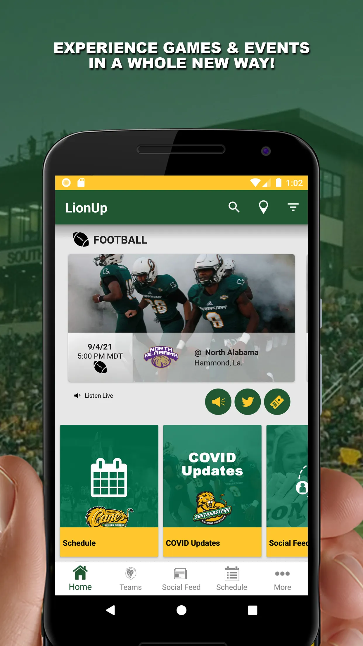 Lions Gameday Experience | Indus Appstore | Screenshot