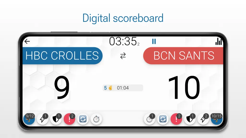 Handball Scoreboard | Indus Appstore | Screenshot