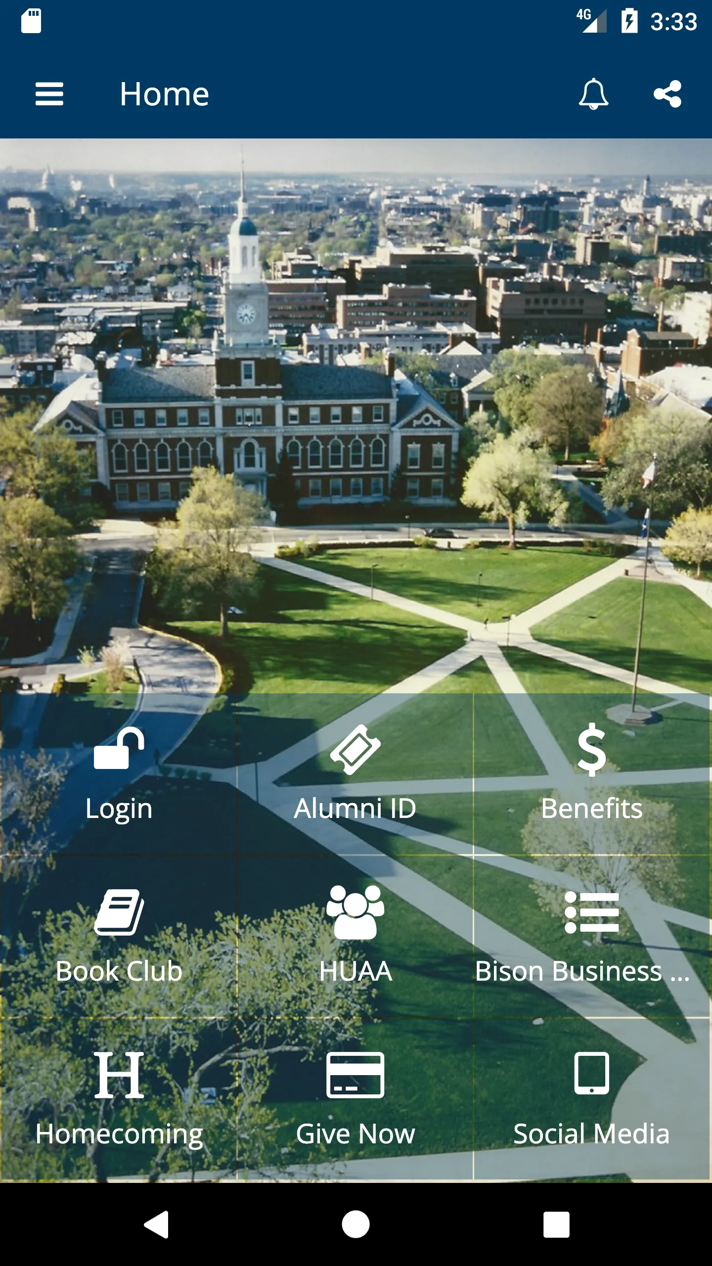 Howard Alumni App | Indus Appstore | Screenshot