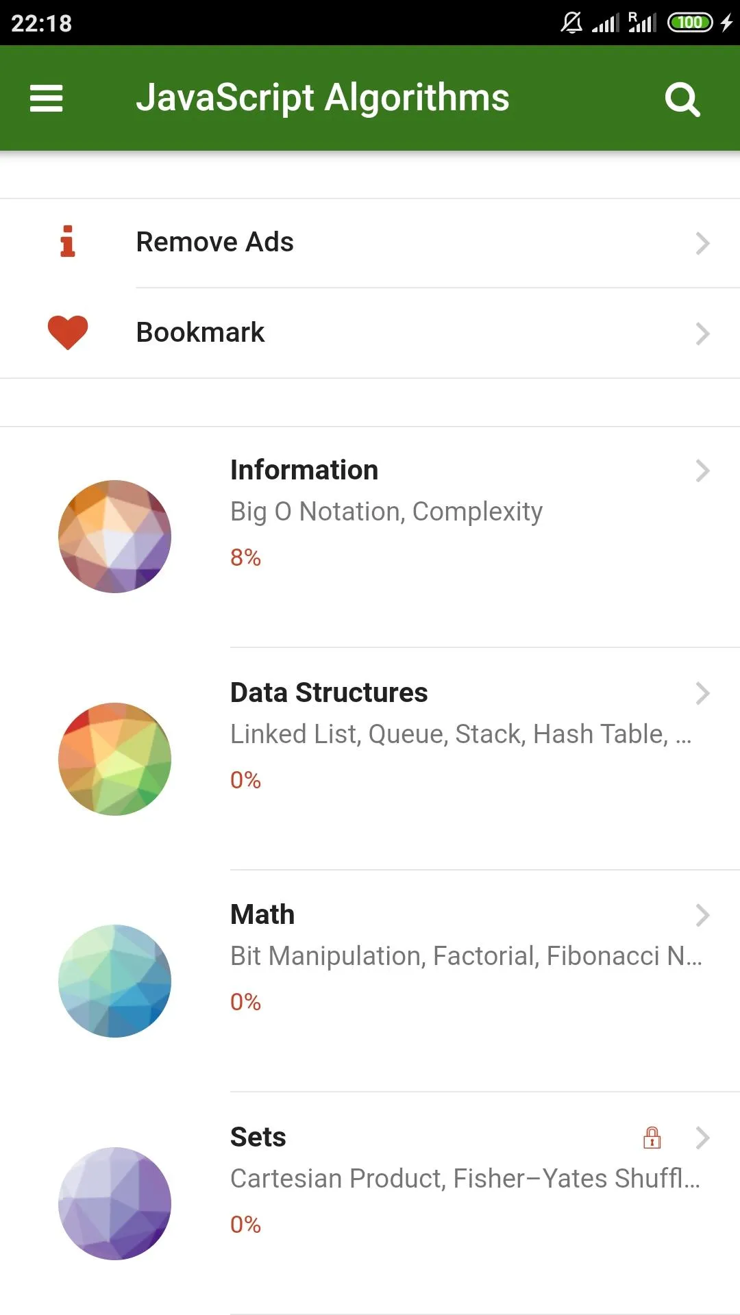 JavaScript Algorithms and Data | Indus Appstore | Screenshot