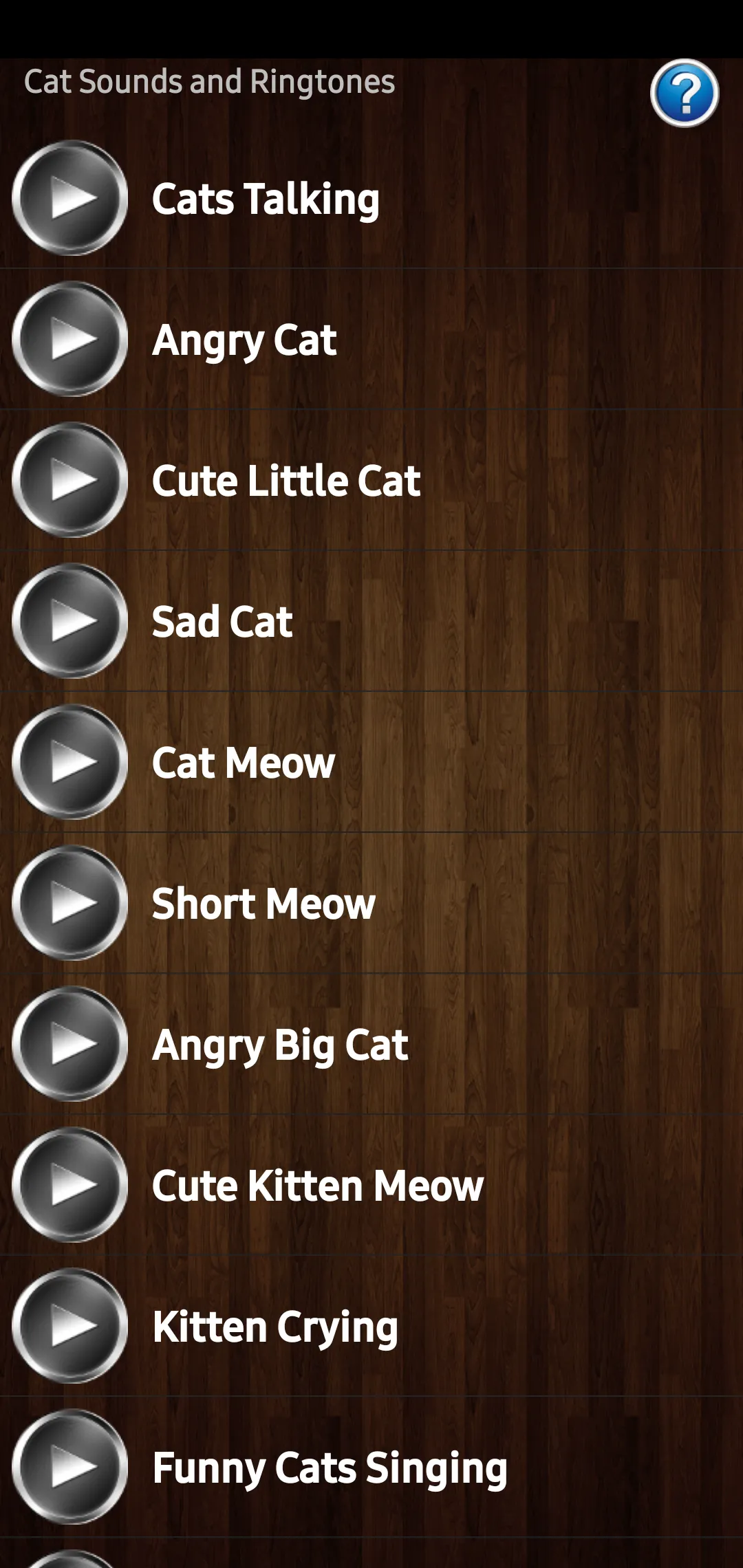 Cat Sounds and Ringtones | Indus Appstore | Screenshot