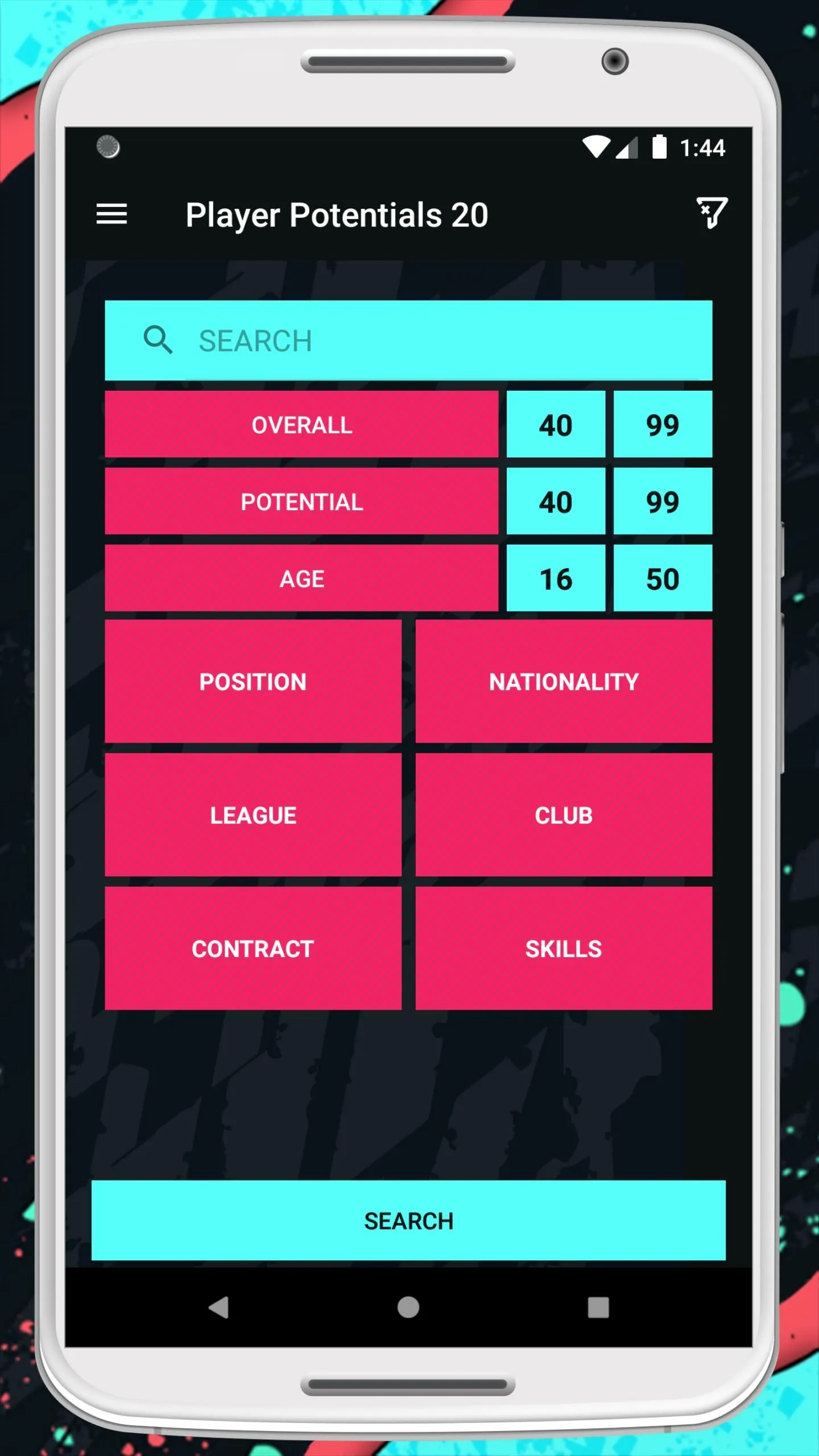 Player Potentials 20 | Indus Appstore | Screenshot