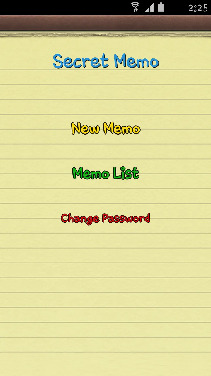 Secret Memo | Indus Appstore | Screenshot