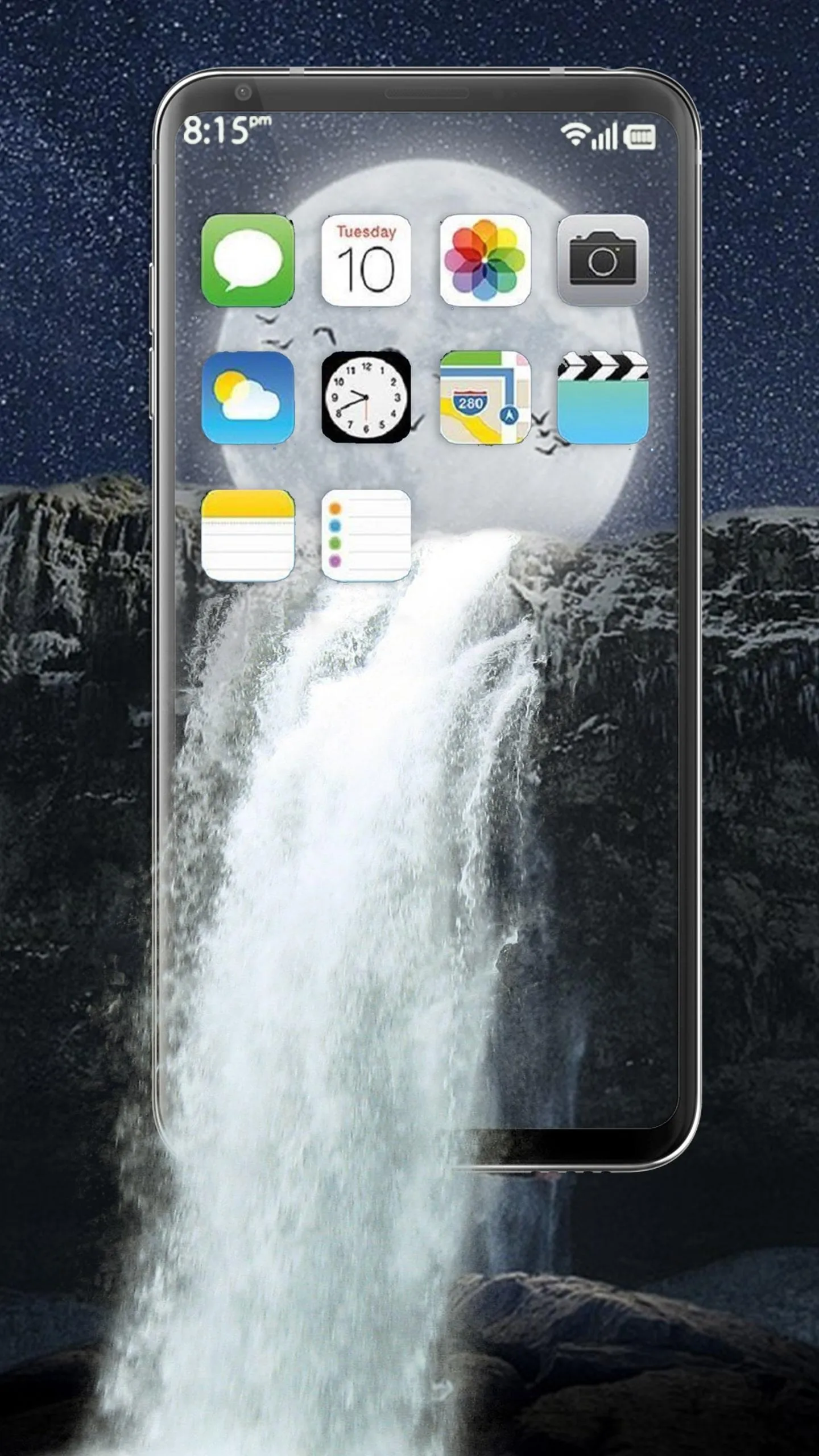 Waterfall Live Wallpaper | Indus Appstore | Screenshot