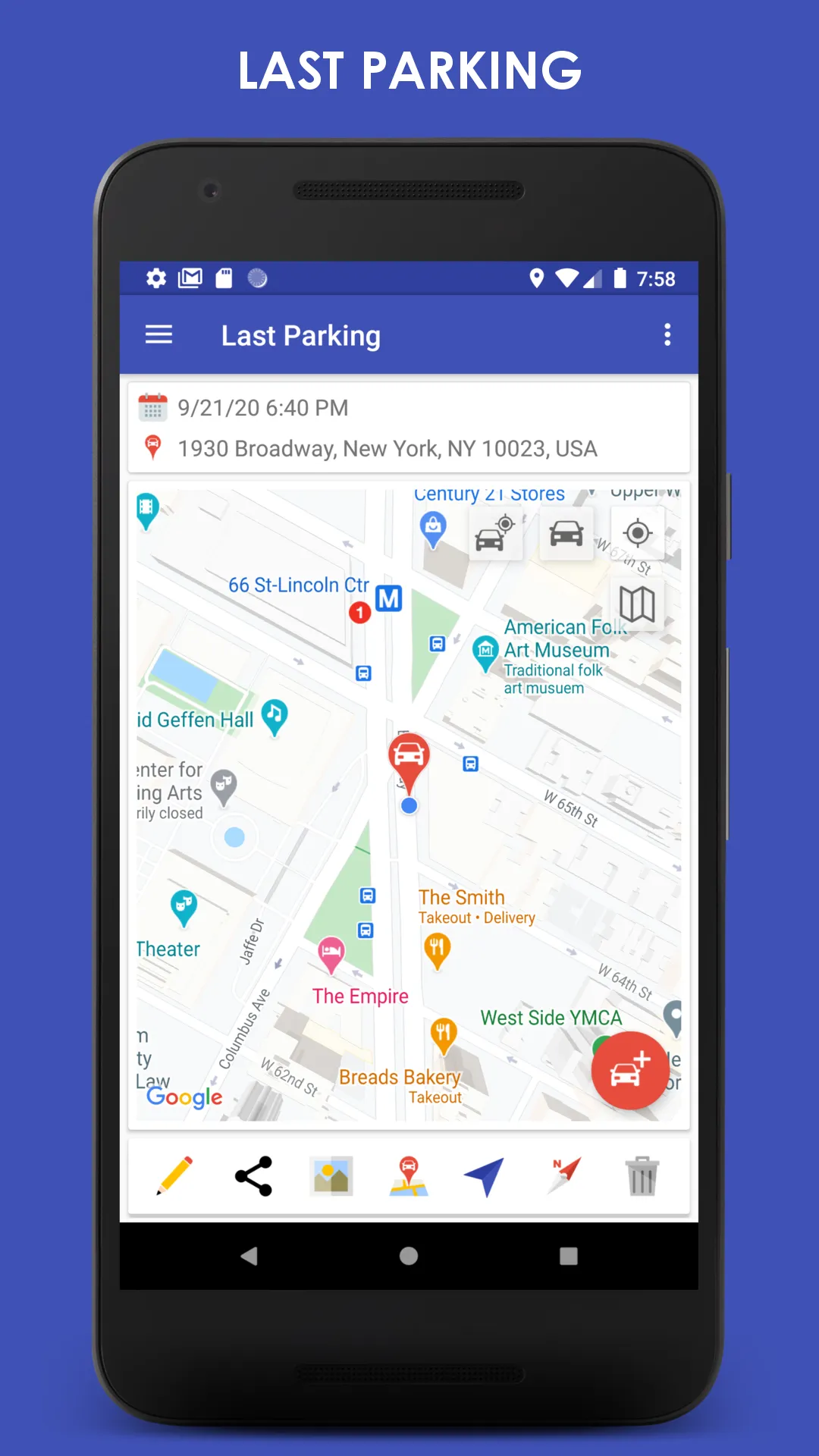 ParKing: Where is my car? Find | Indus Appstore | Screenshot