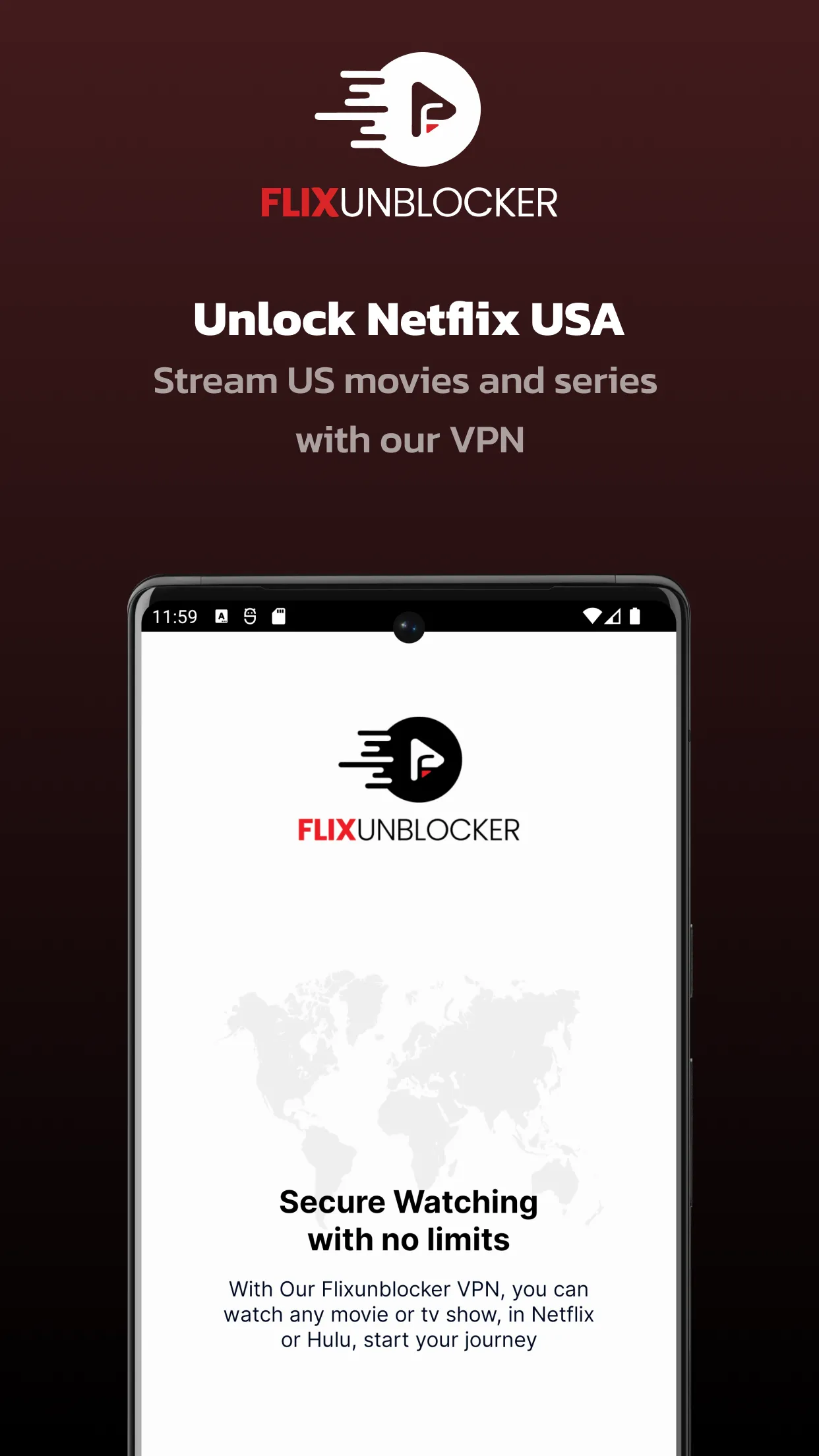 FlixUnblocker Netflix VPN | Indus Appstore | Screenshot