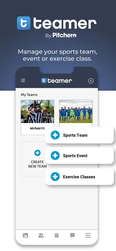 Teamer - Sports Team App | Indus Appstore | Screenshot