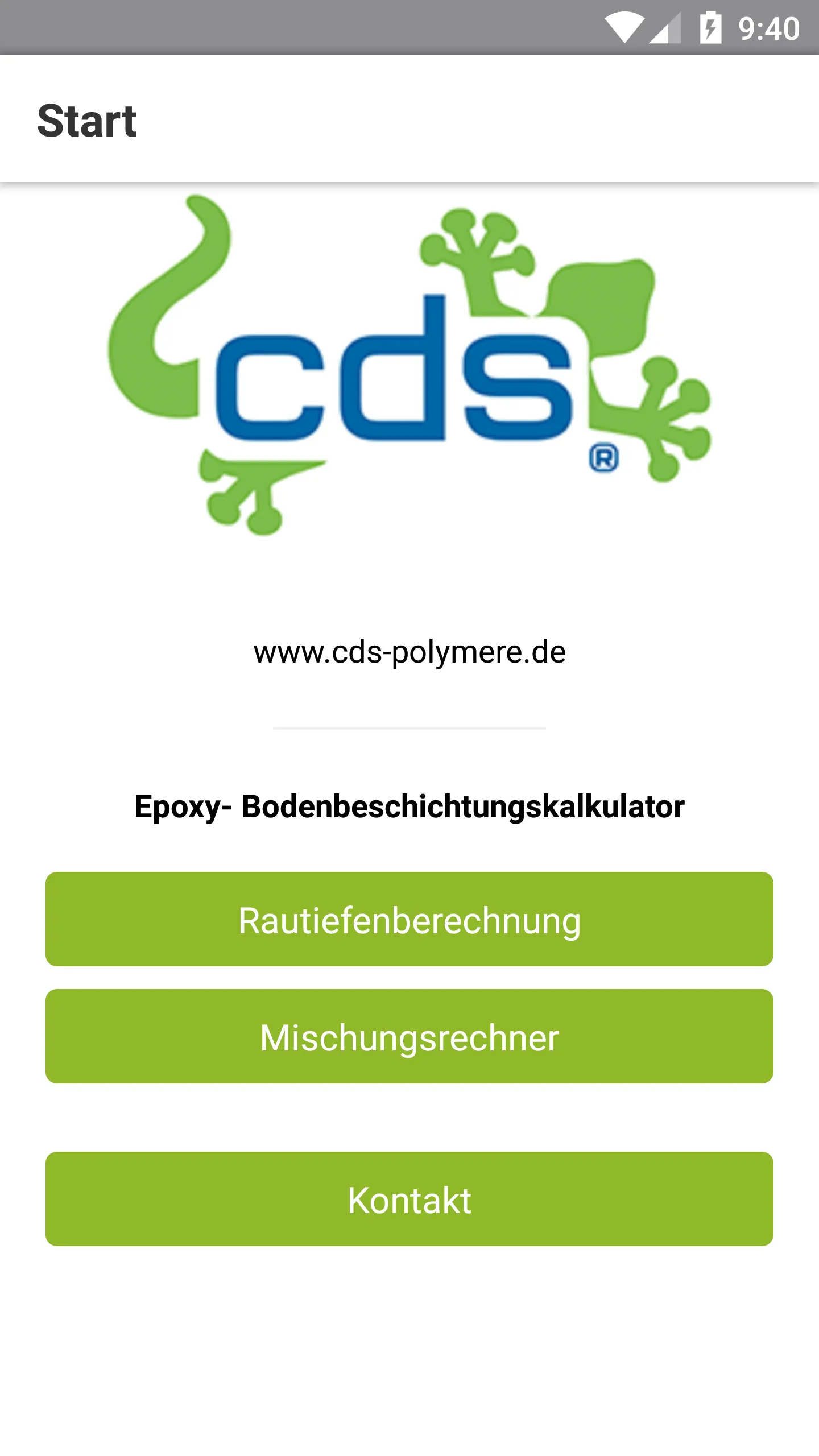 Epoxy-Bodenbeschichtungskalkul | Indus Appstore | Screenshot