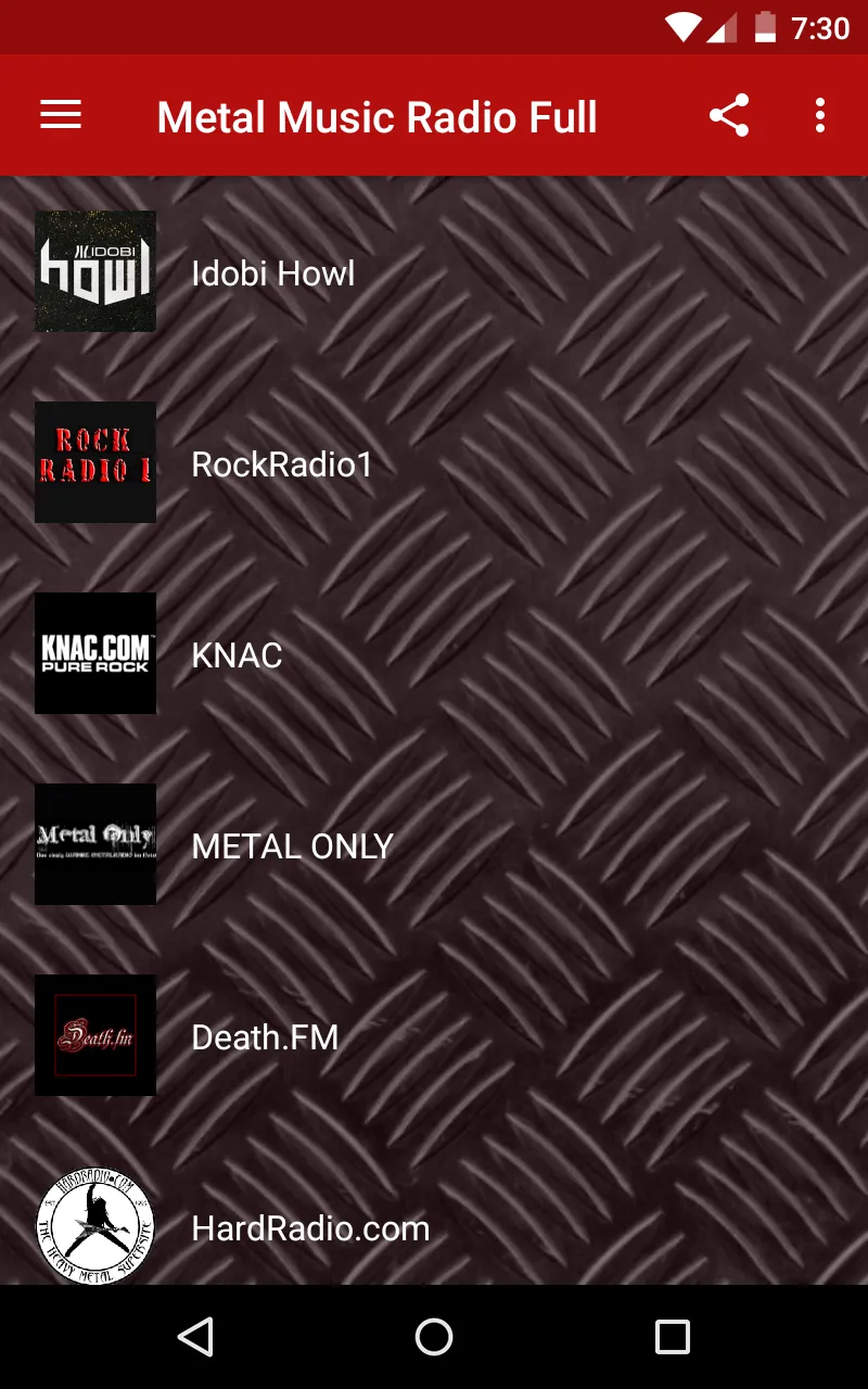 Metal Music Radio - Heavy Meta | Indus Appstore | Screenshot