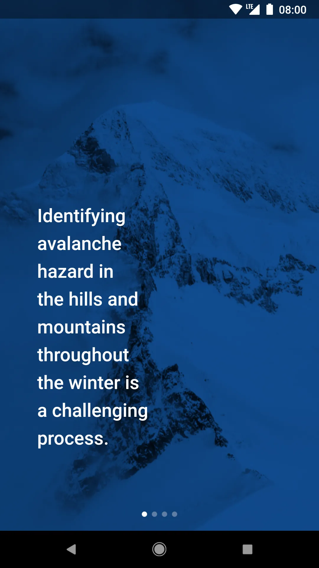 Be Avalanche Aware | Indus Appstore | Screenshot