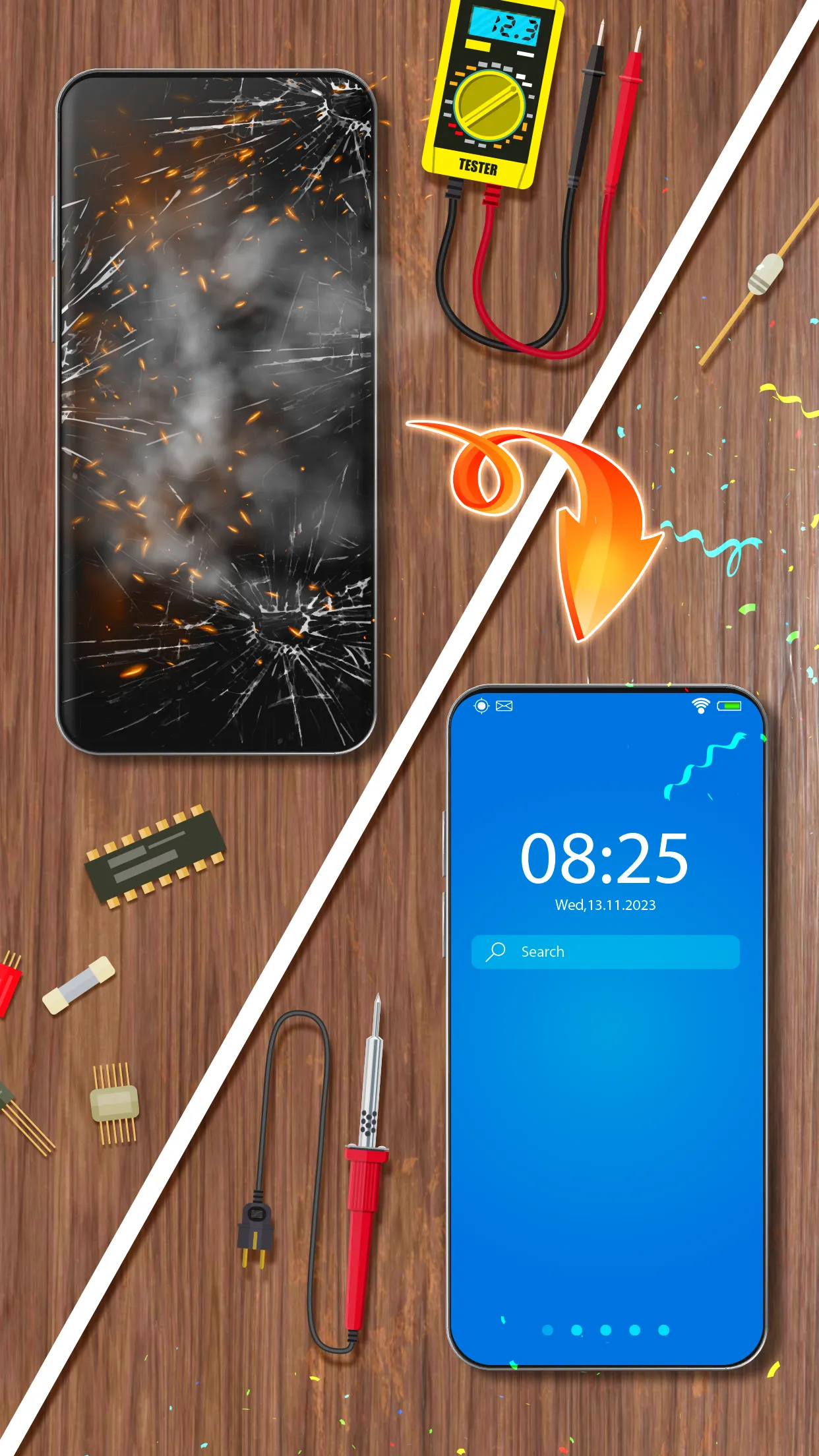 Phone Repair Electronics Games | Indus Appstore | Screenshot