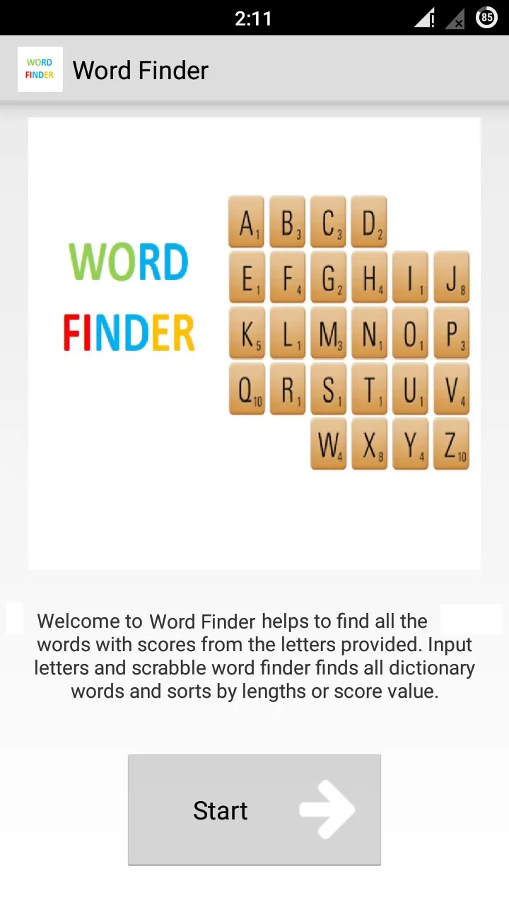 Word Finder Scrabble Solver | Indus Appstore | Screenshot