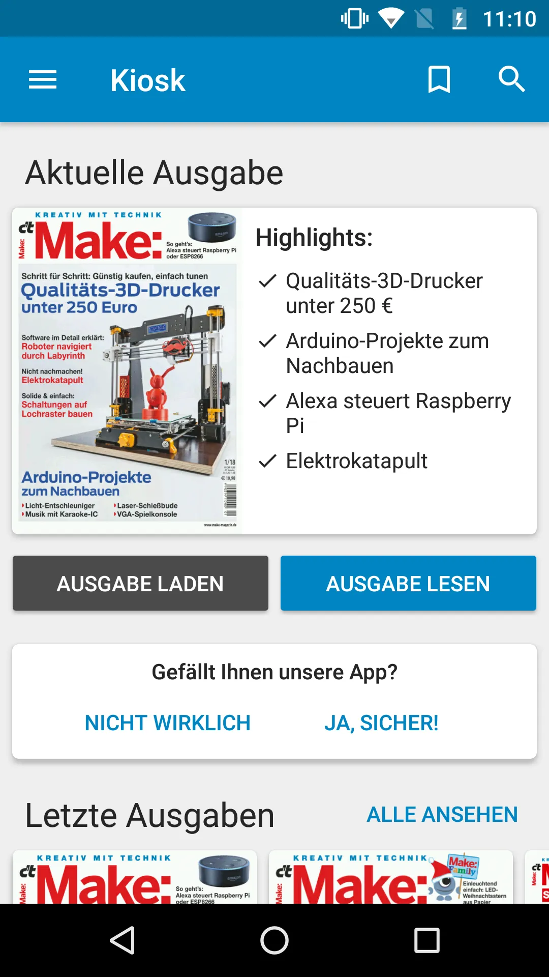 Make: Kreativ mit Technik | Indus Appstore | Screenshot