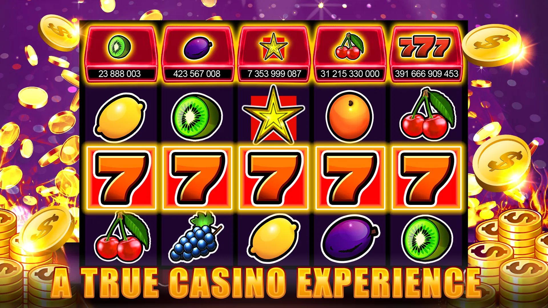 Slots 777 - Slot Machine Games | Indus Appstore | Screenshot