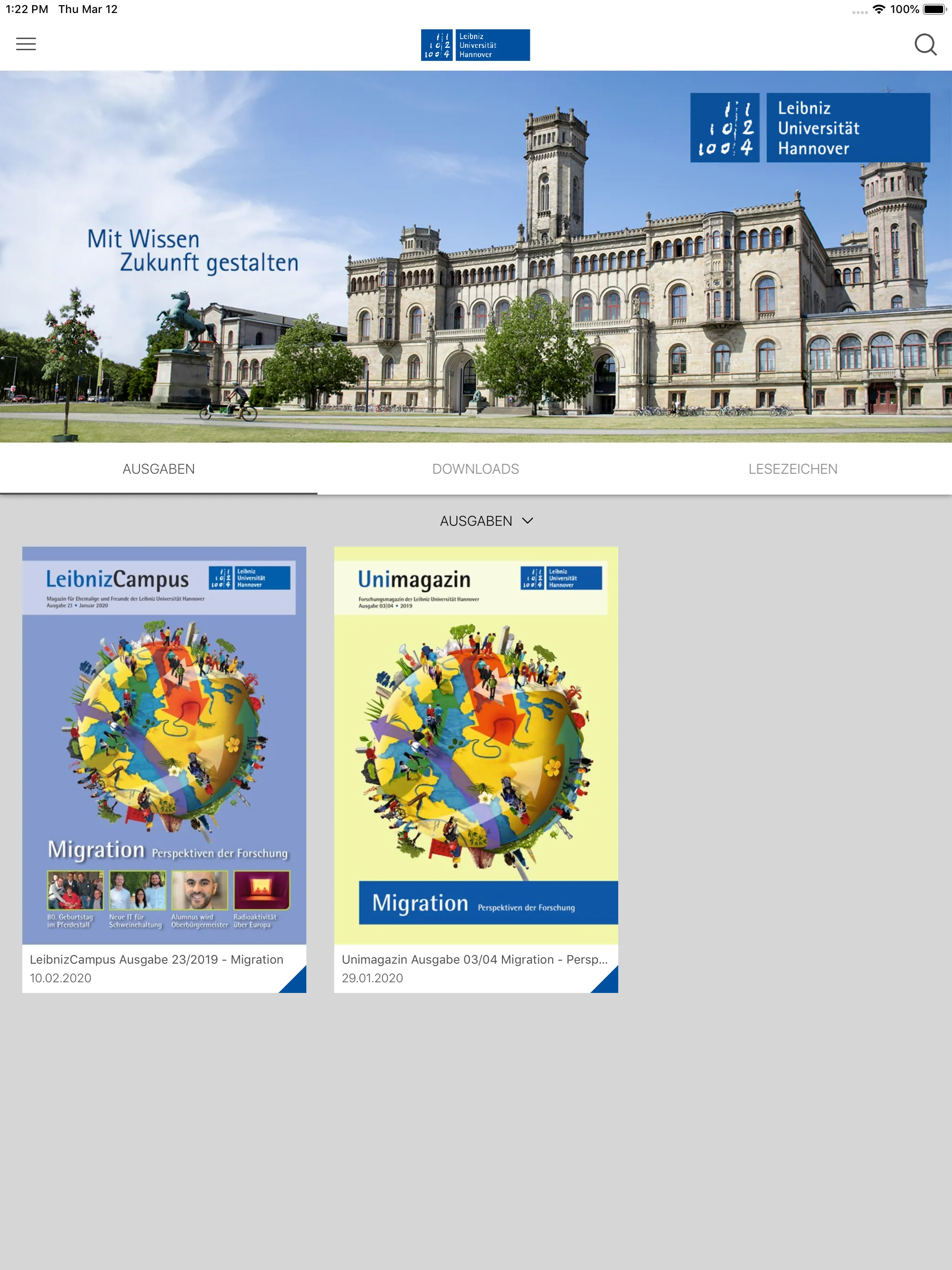 Leibniz Uni Hannover - Publika | Indus Appstore | Screenshot