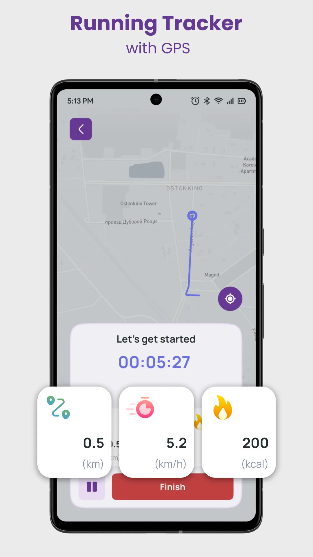 Daily Running Tracker with GPS | Indus Appstore | Screenshot