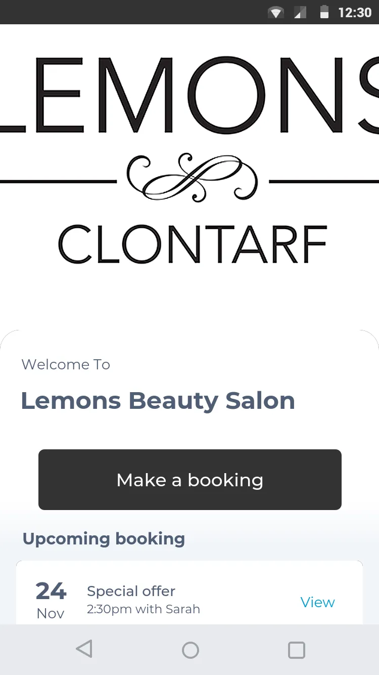 Lemons Beauty Salon | Indus Appstore | Screenshot