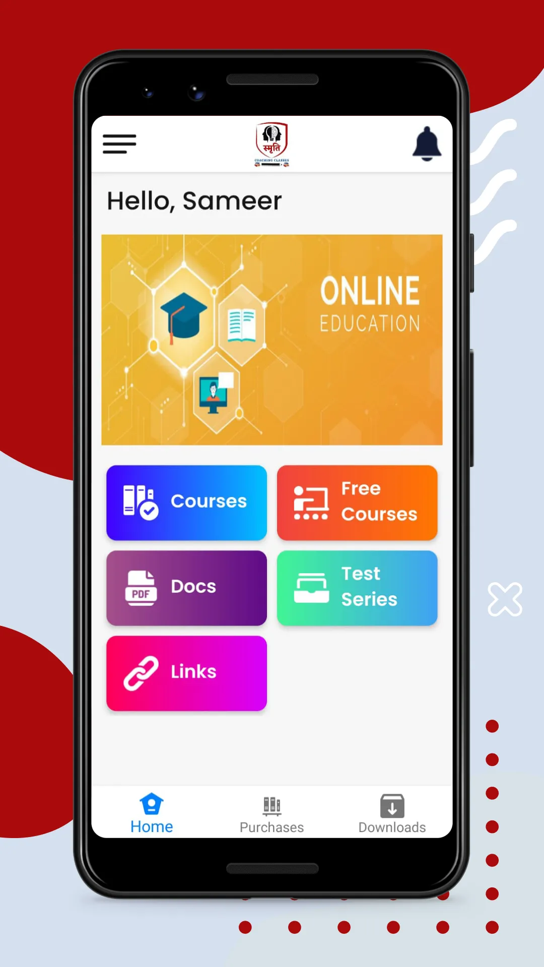 Smriti Coaching Classes | Indus Appstore | Screenshot