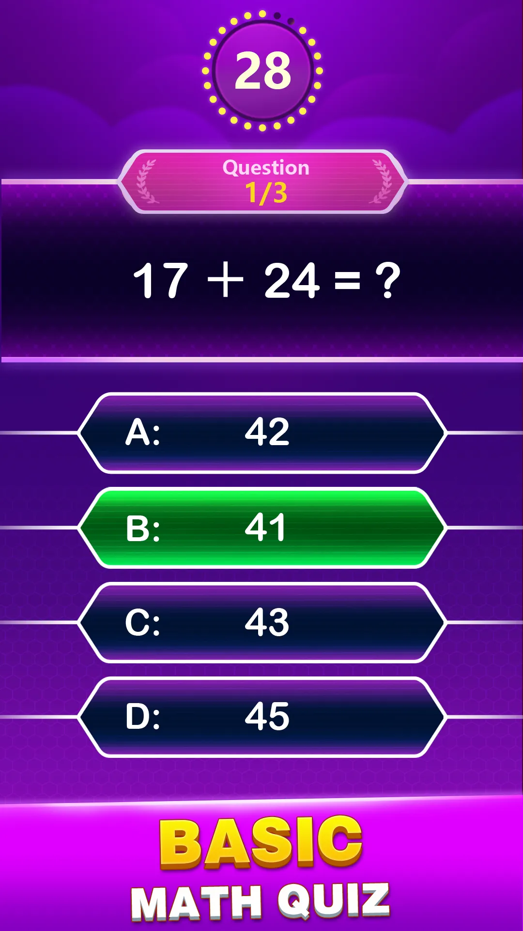 Math Trivia - Quiz Puzzle Game | Indus Appstore | Screenshot