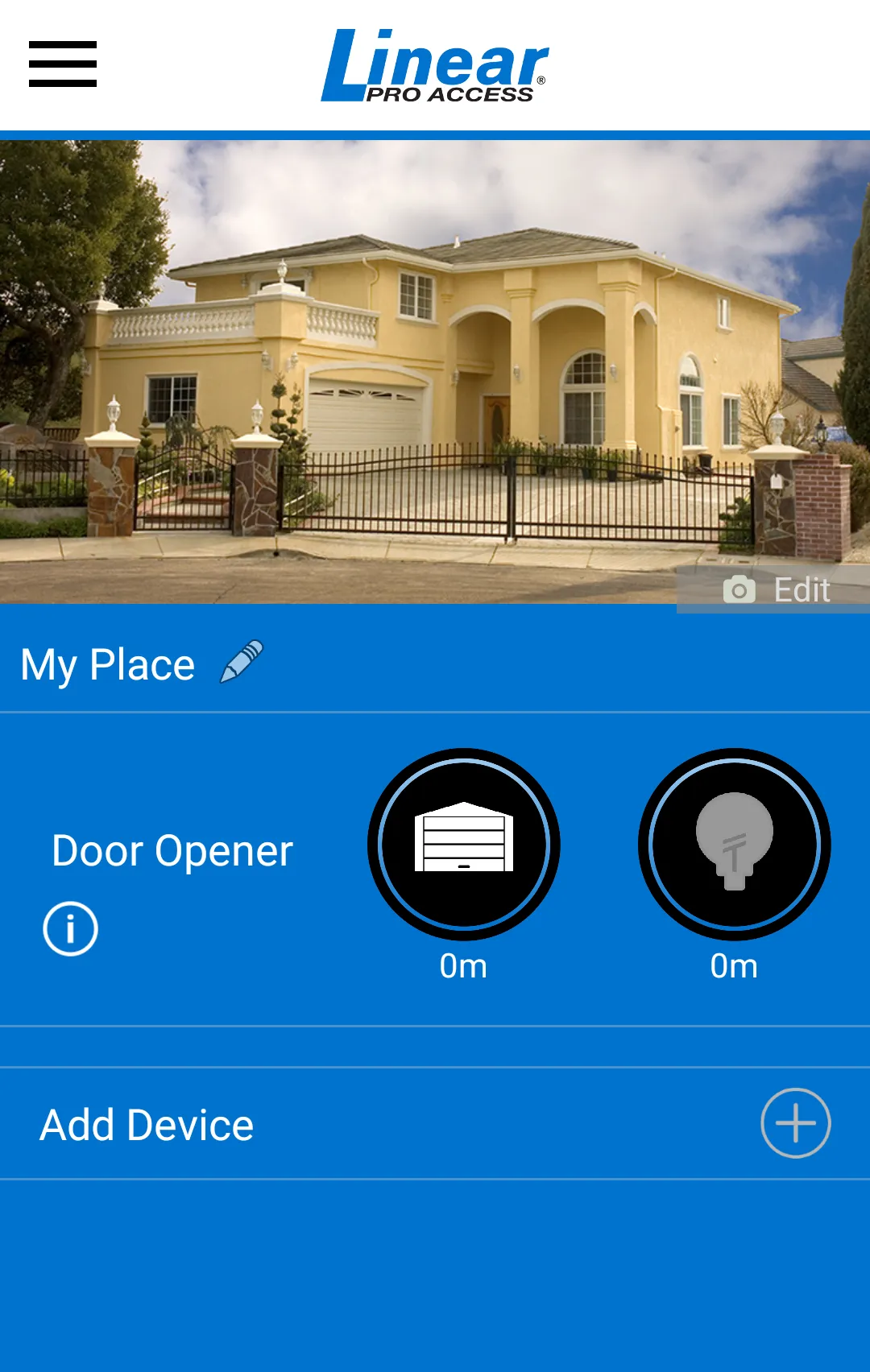 Linear Smart Garage Door | Indus Appstore | Screenshot