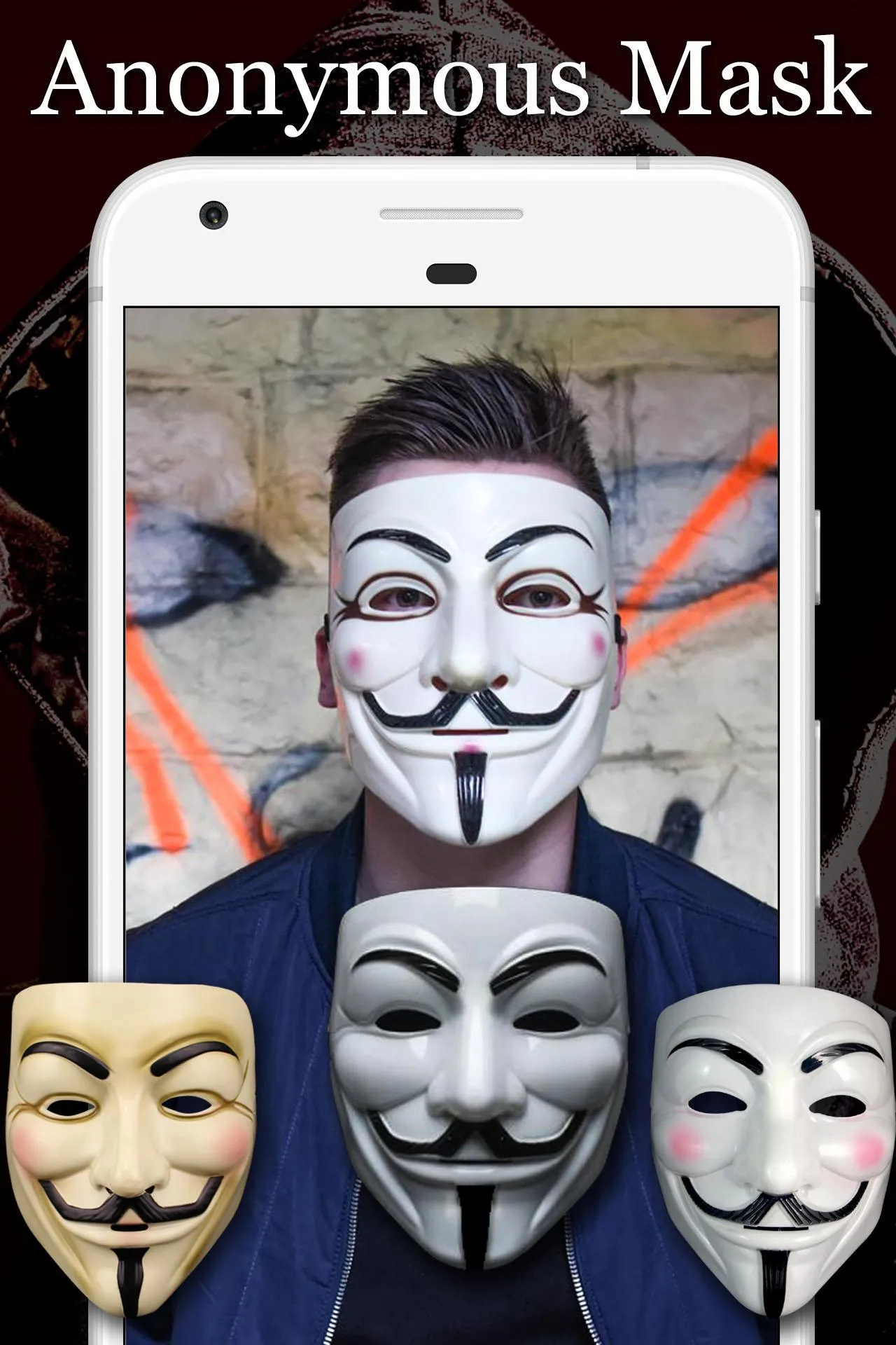 Anonymous Mask Photo Editor | Indus Appstore | Screenshot