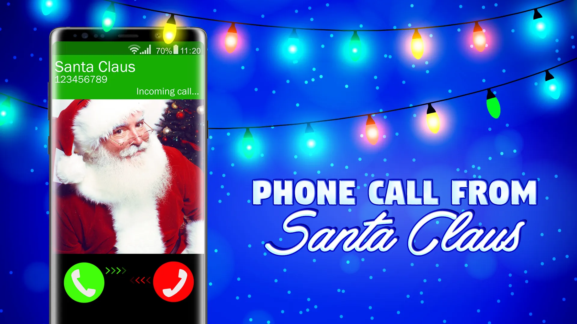 Answer call from Santa Claus ( | Indus Appstore | Screenshot