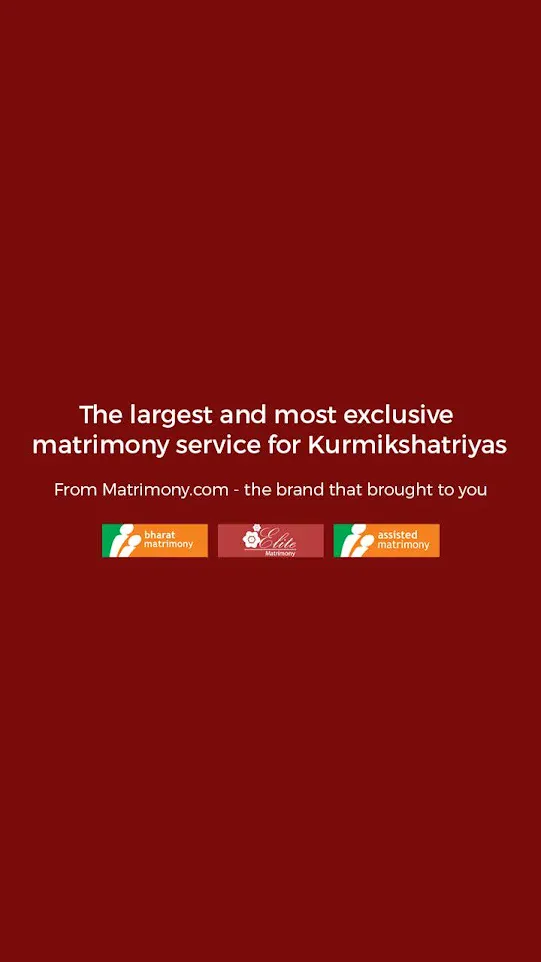 Kurmikshatriya Matrimony - Marriage & Shaadi App | Indus Appstore | Screenshot