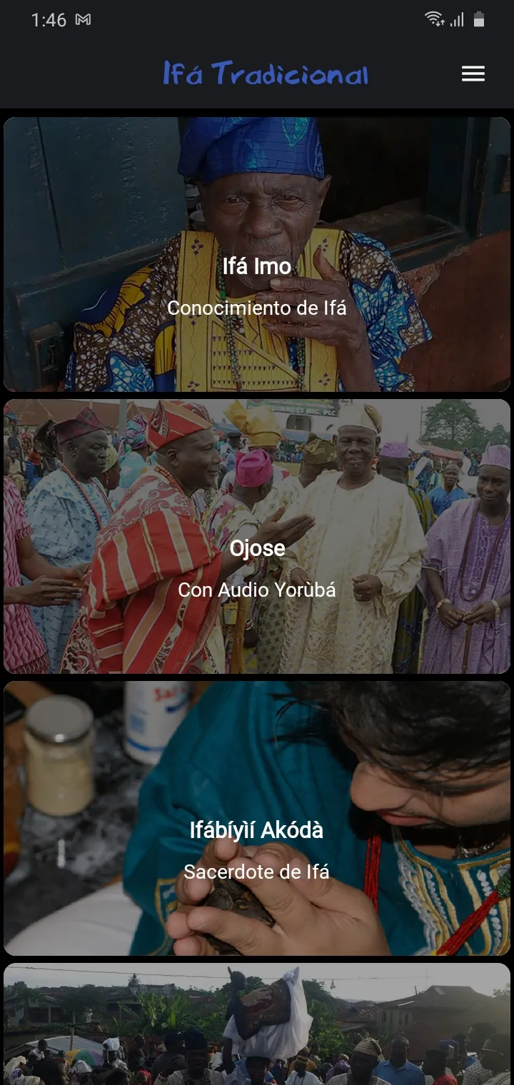 Ifá Tradicional | Indus Appstore | Screenshot