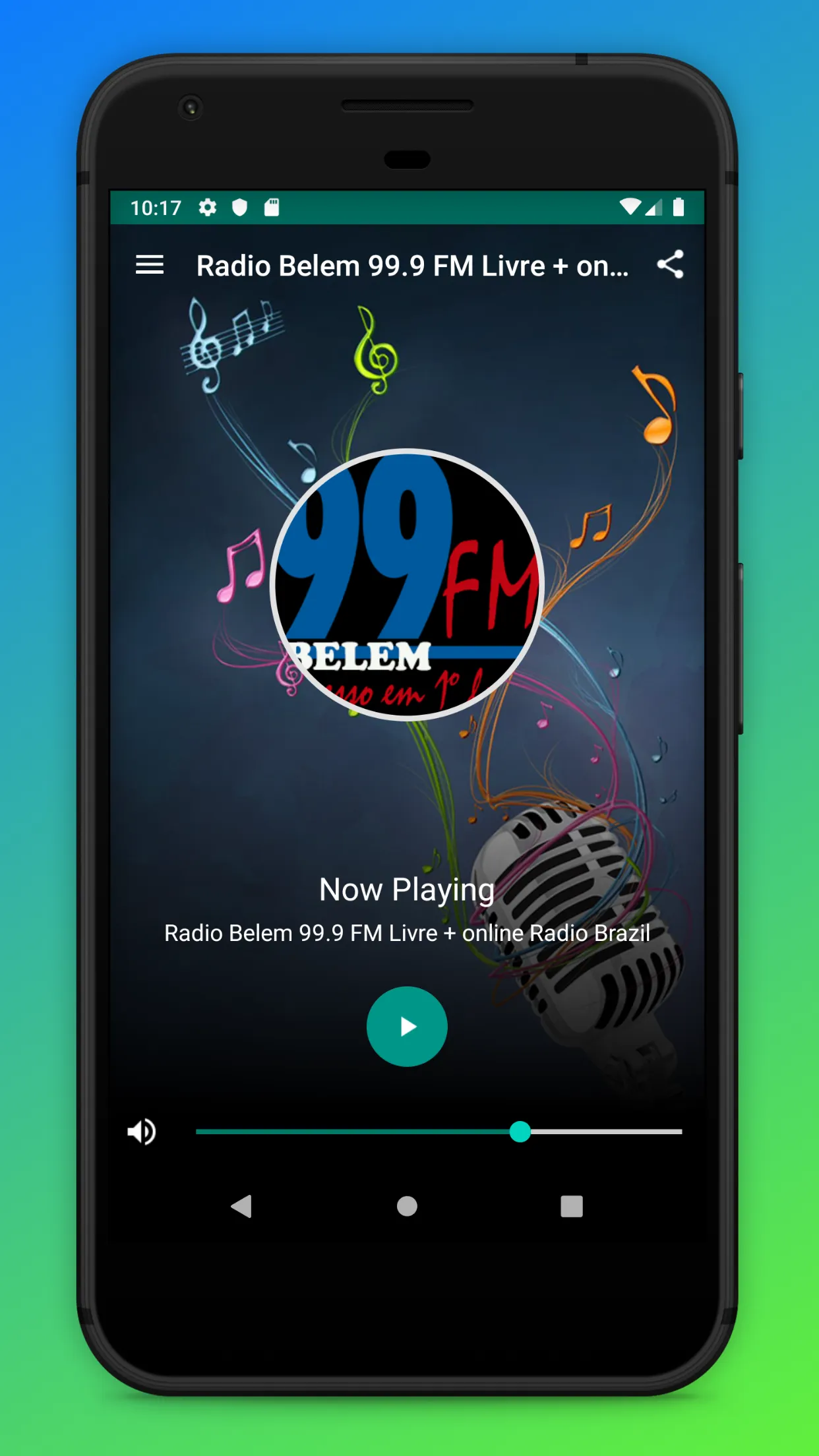 Radio 99 FM Belem BR Ao Vivo | Indus Appstore | Screenshot