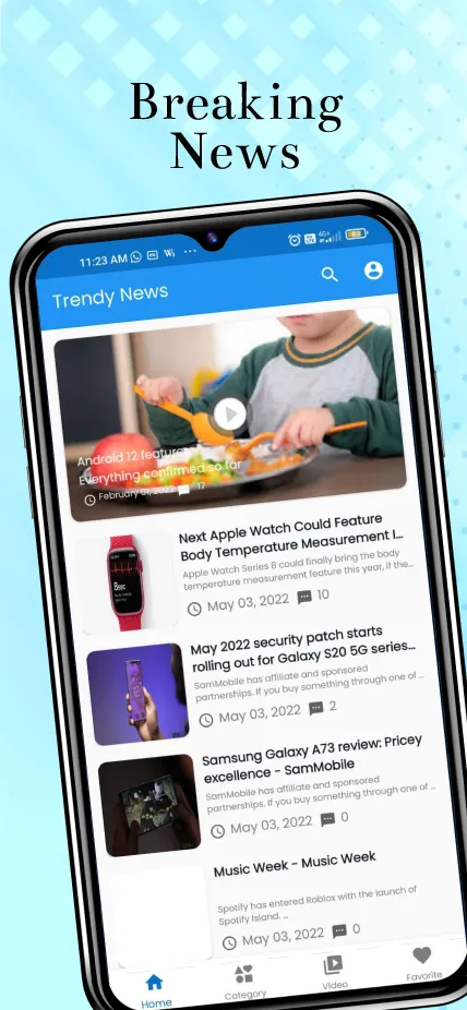 Trendy News - Latest News | Indus Appstore | Screenshot