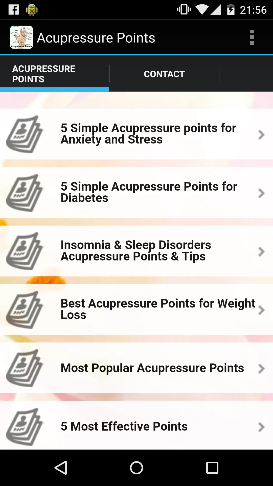 Acupressure Points | Indus Appstore | Screenshot