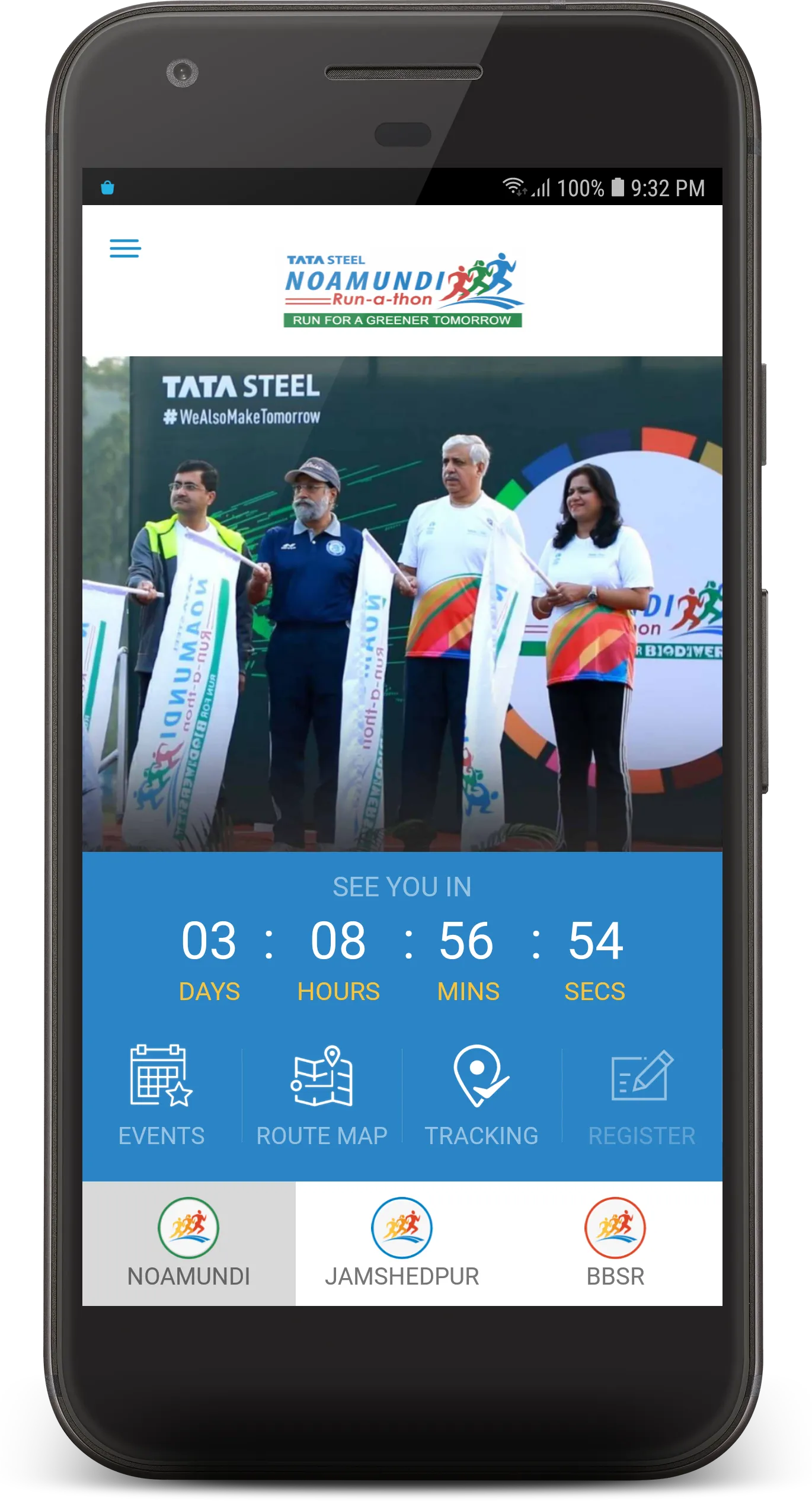 TATA Steel Runs | Indus Appstore | Screenshot