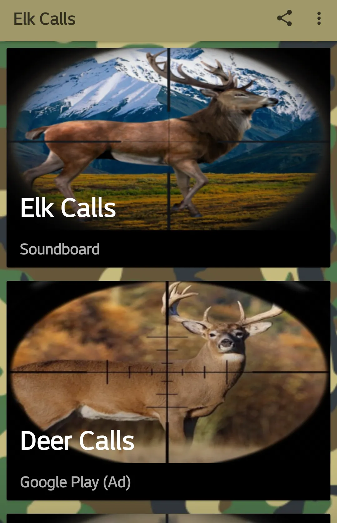 Elk Hunting Calls | Indus Appstore | Screenshot