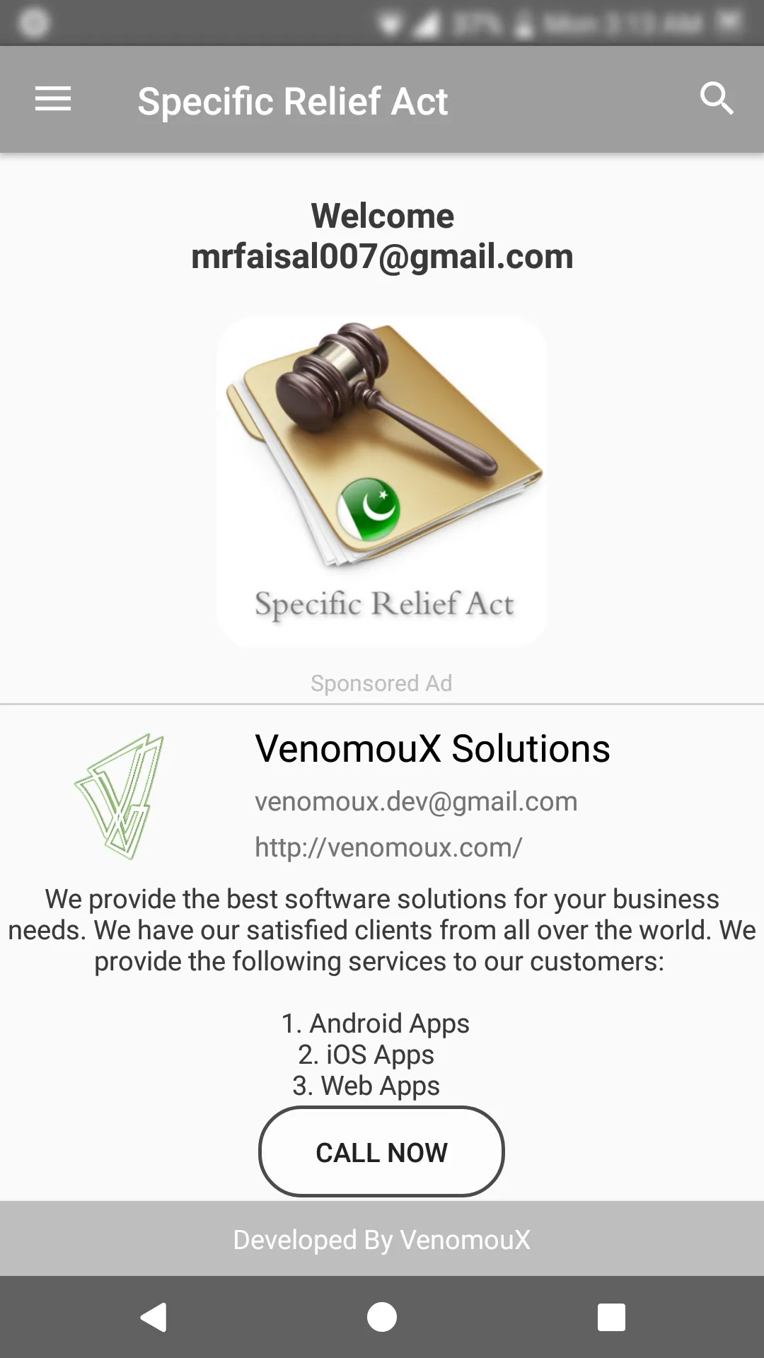 Specific Relief Act (1877) SRA | Indus Appstore | Screenshot