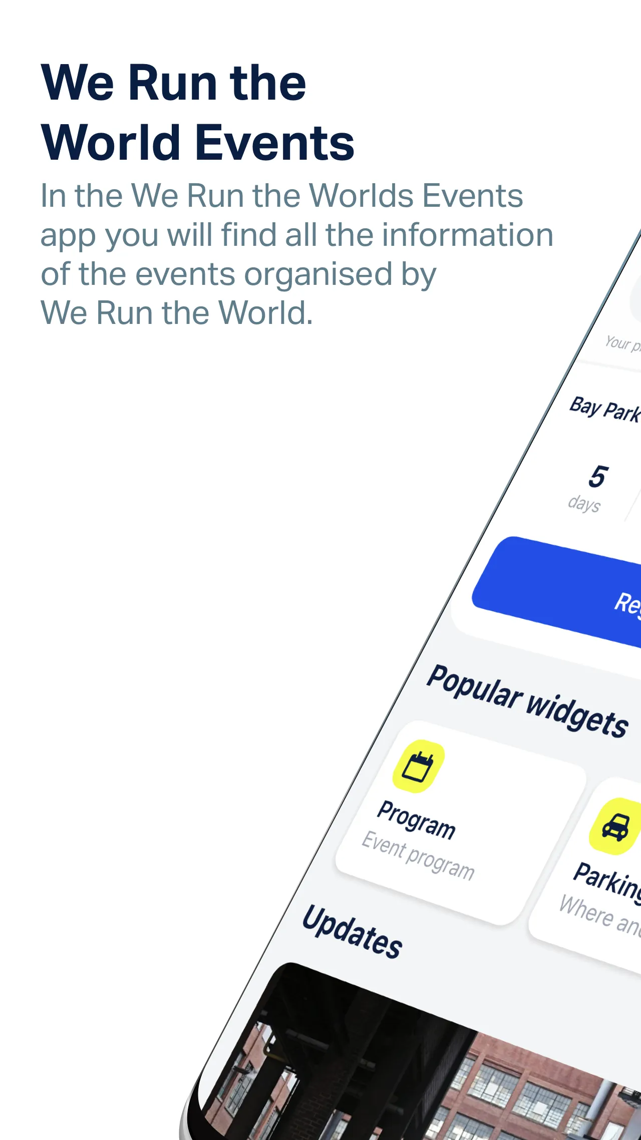 We Run the World Events | Indus Appstore | Screenshot