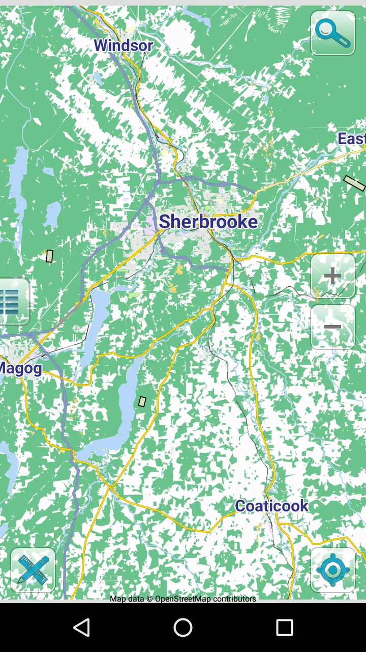 Map of Sherbrooke offline | Indus Appstore | Screenshot