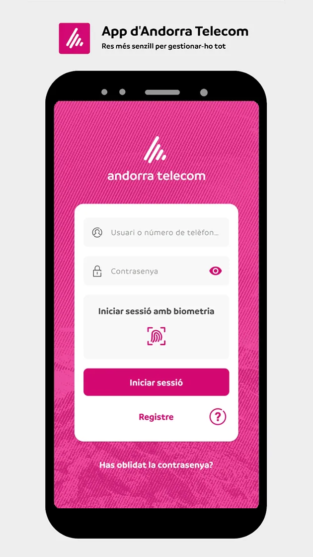 Andorra Telecom | Indus Appstore | Screenshot